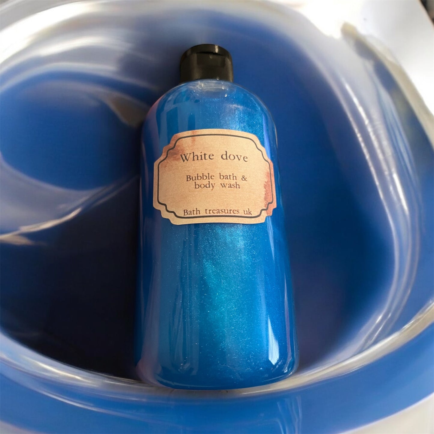 White dove bubble bath & body wash 💫