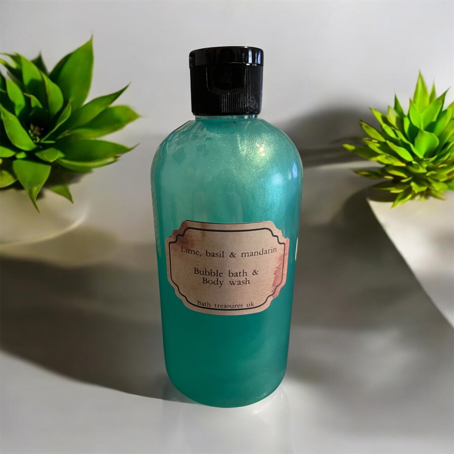 Lime, basil & mandarin bubble bath & body wash 💫