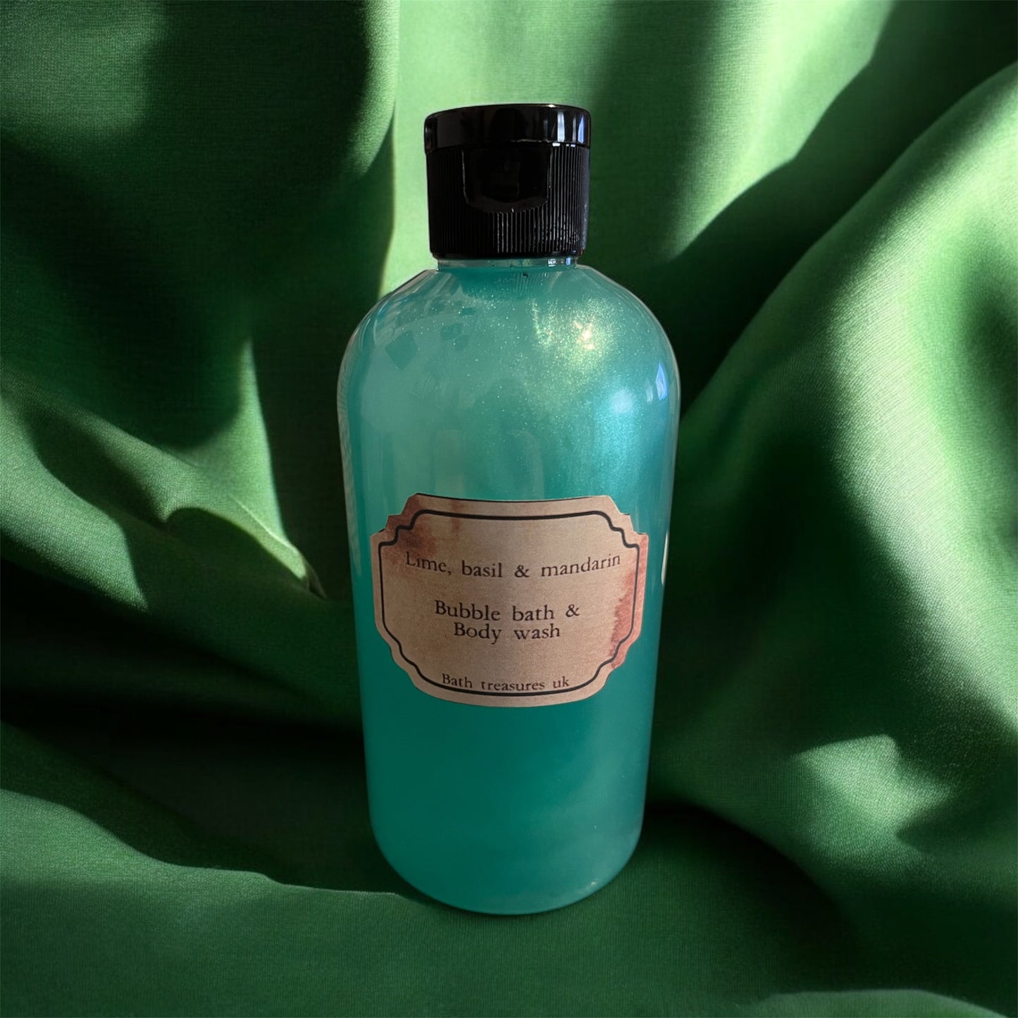 Lime, basil & mandarin bubble bath & body wash 💫