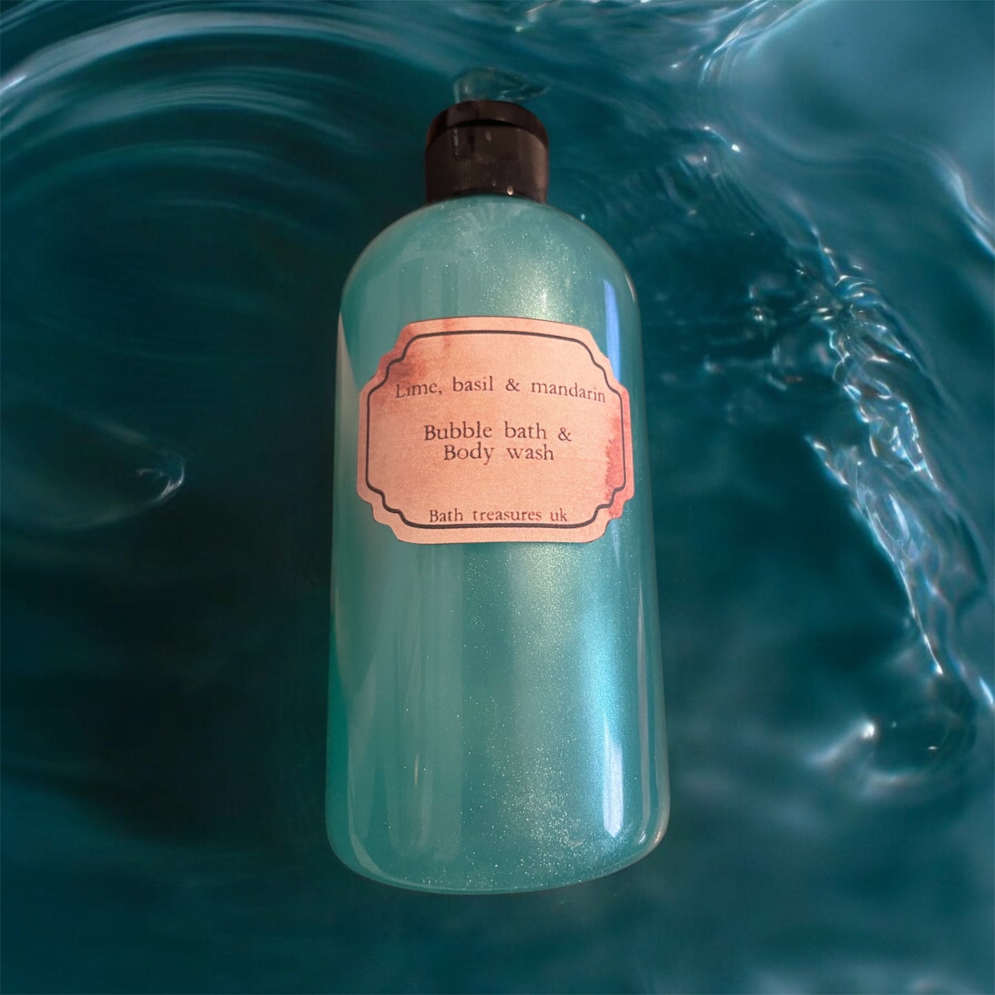 Lime, basil & mandarin bubble bath & body wash 💫