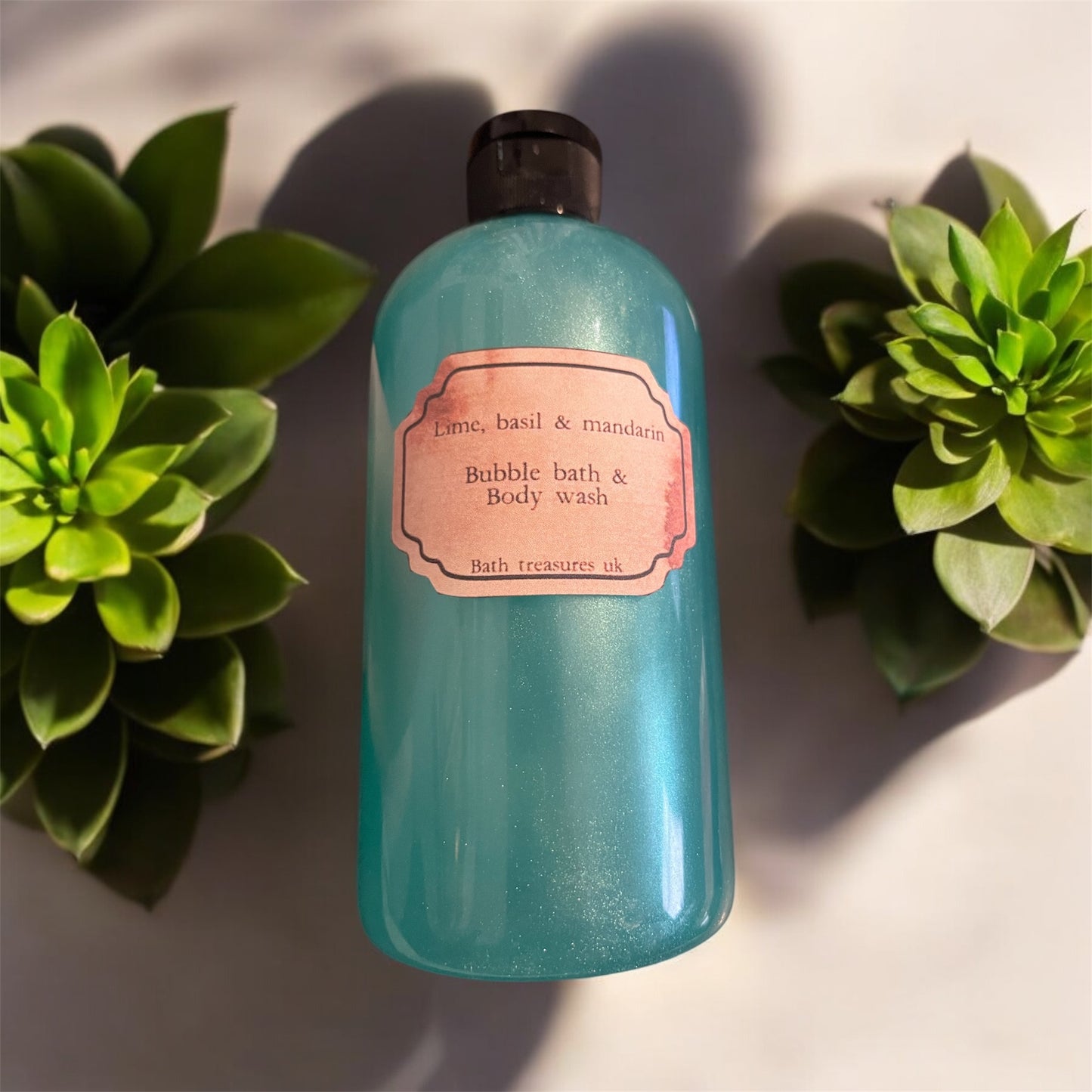 Lime, basil & mandarin bubble bath & body wash 💫