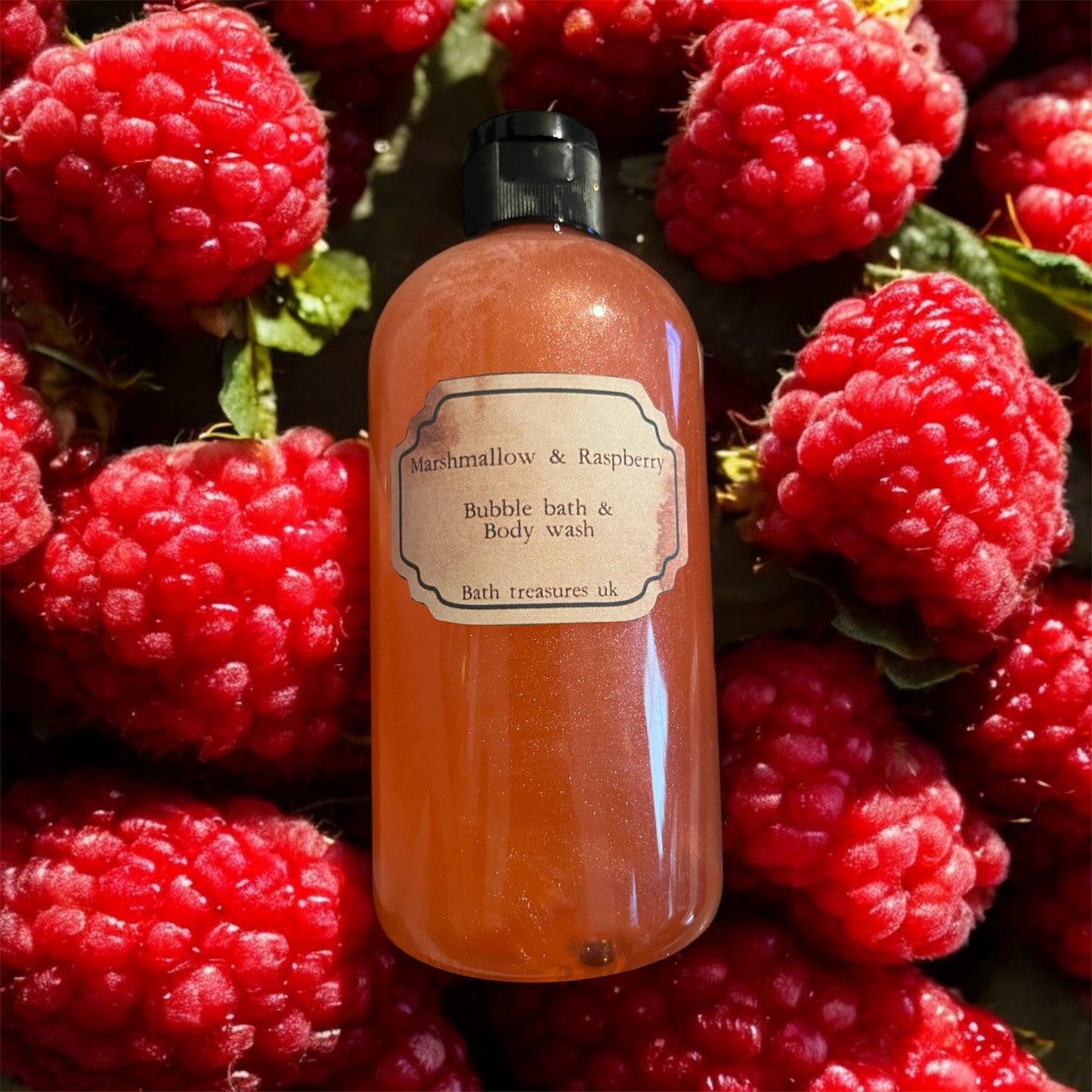 Marshmallow & Raspberry Bubble Bath & Body wash 💫