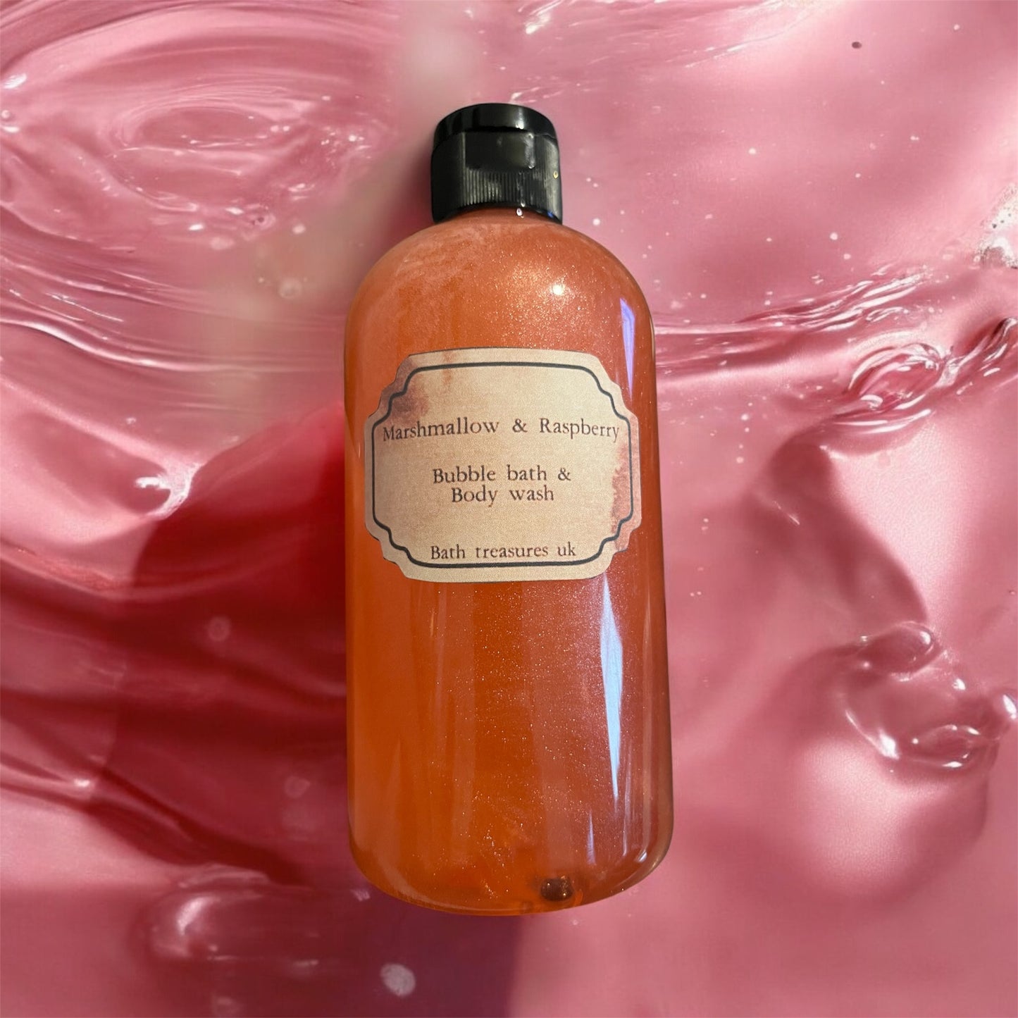 Marshmallow & Raspberry Bubble Bath & Body wash 💫