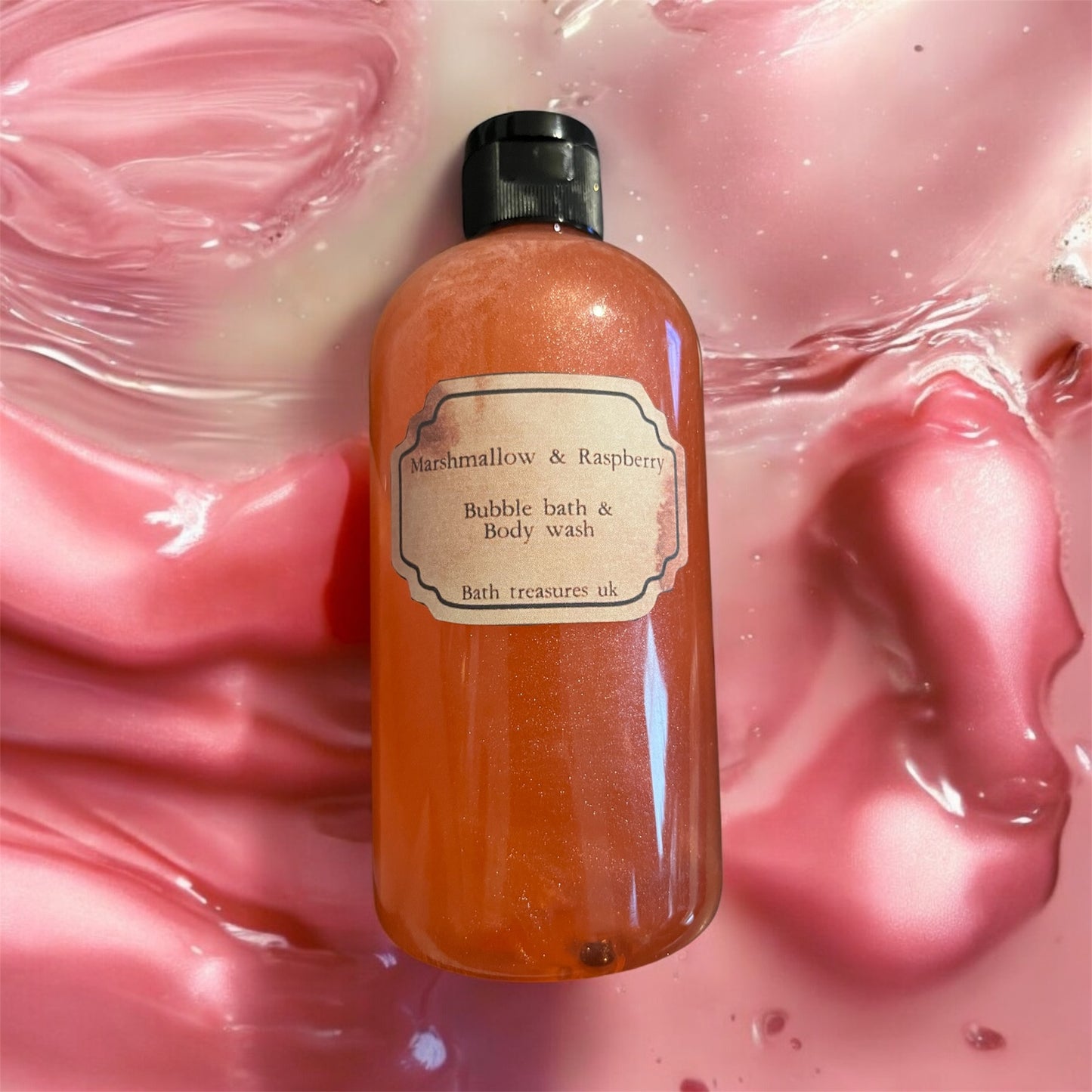 Marshmallow & Raspberry Bubble Bath & Body wash 💫