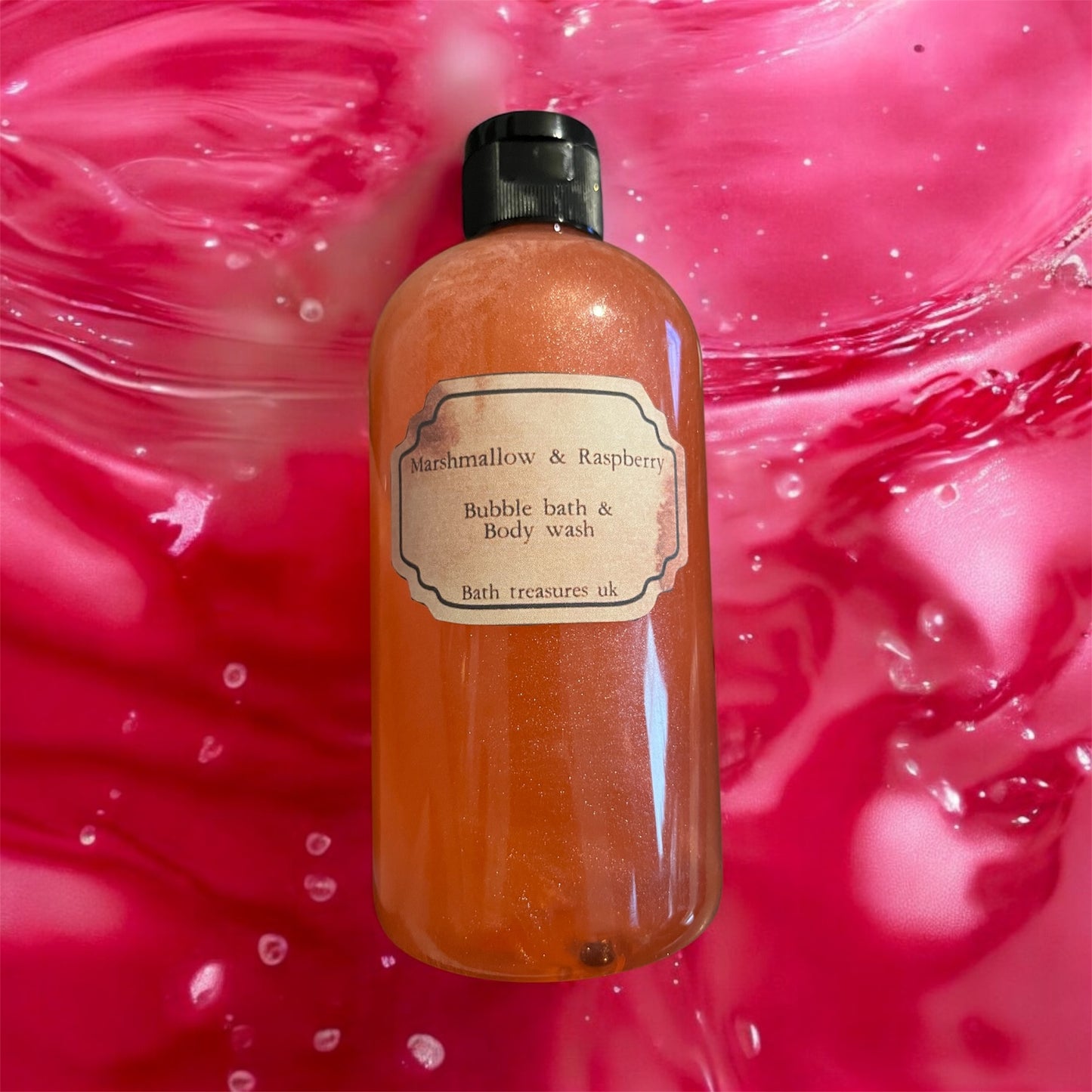 Marshmallow & Raspberry Bubble Bath & Body wash 💫
