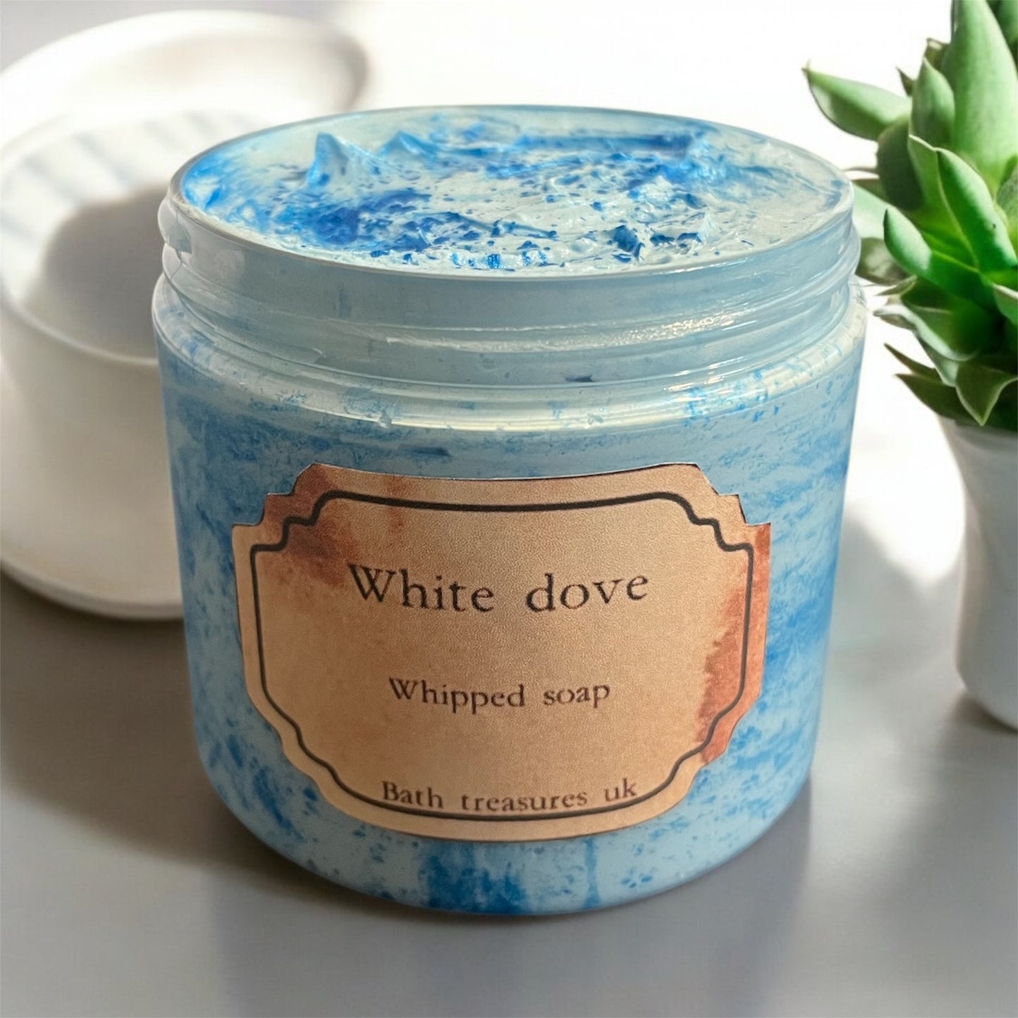 White dove whipped soap 💫