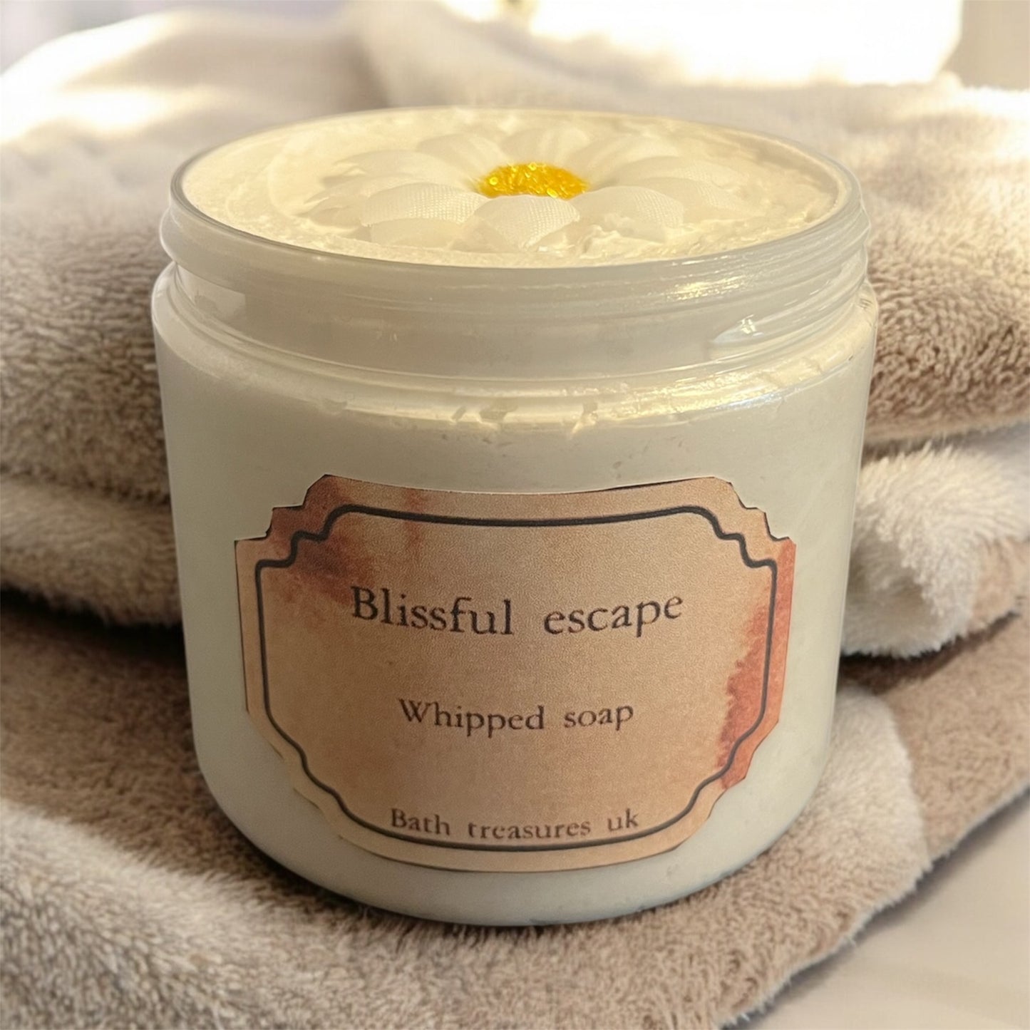 Blissful escape whipped soap 💫