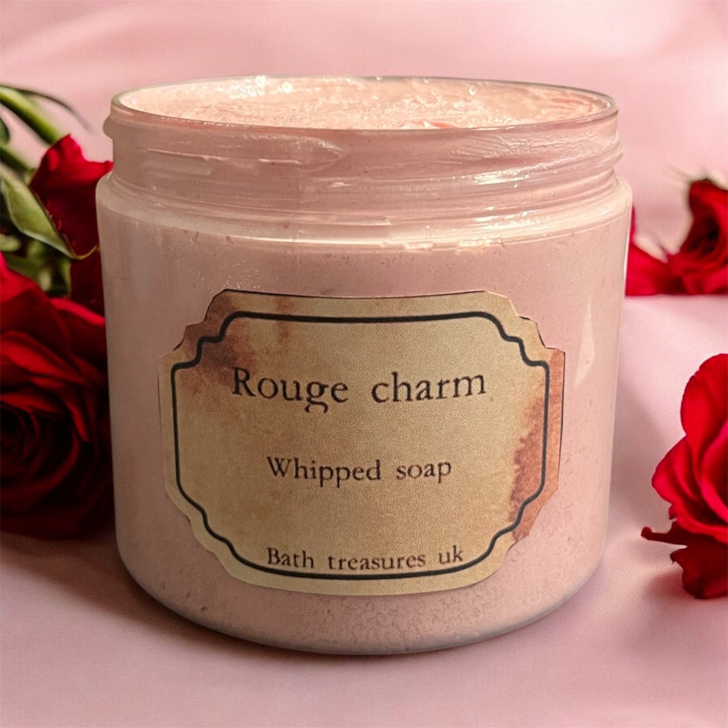 Rouge charm whipped soap 💫