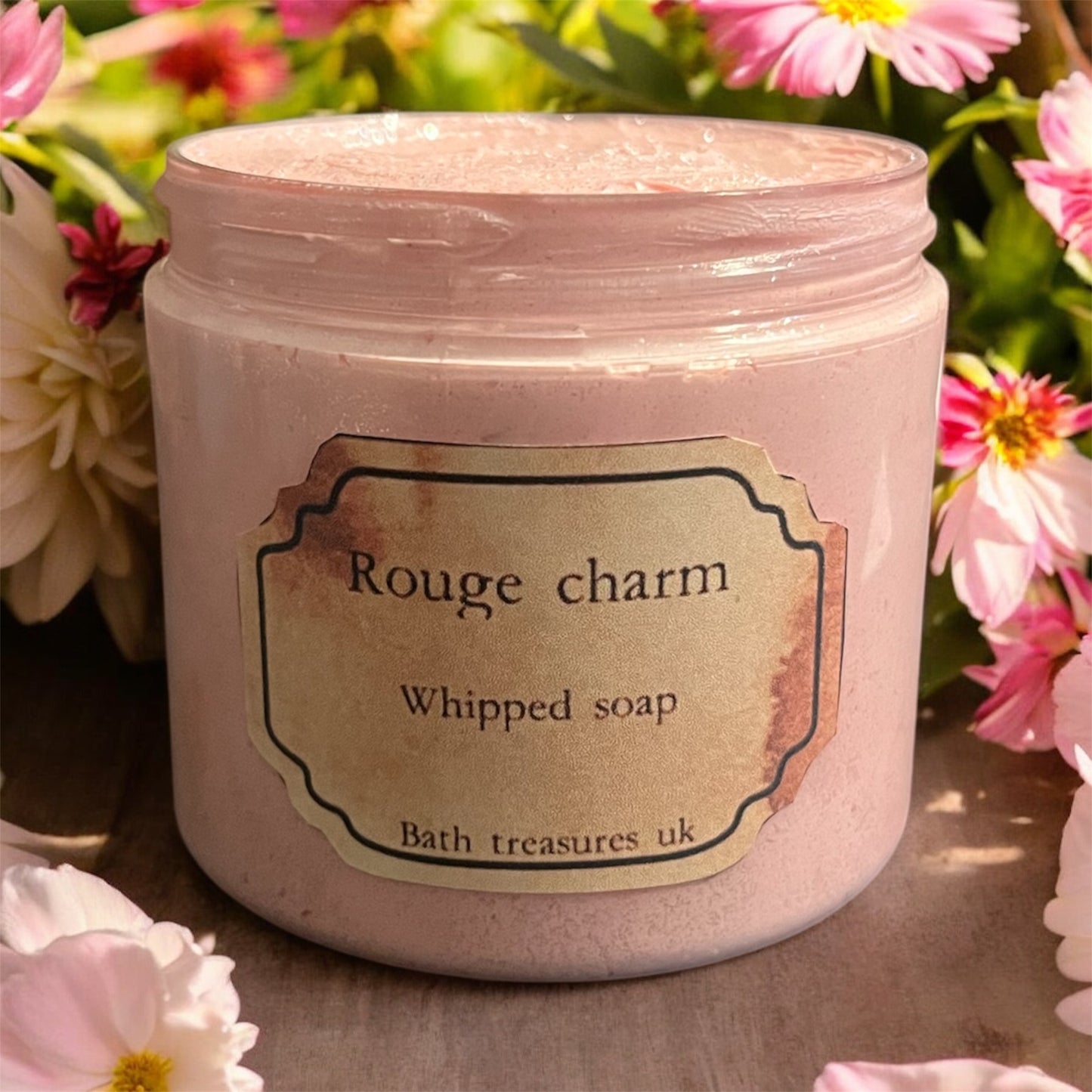 Rouge charm whipped soap 💫