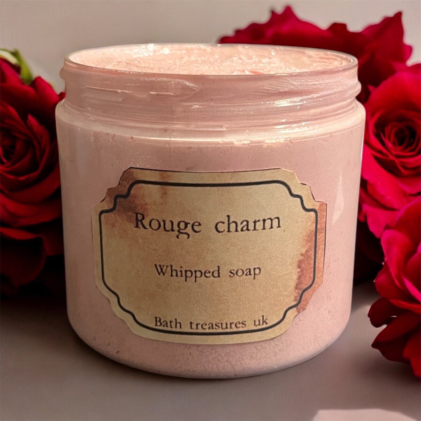 Rouge charm whipped soap 💫