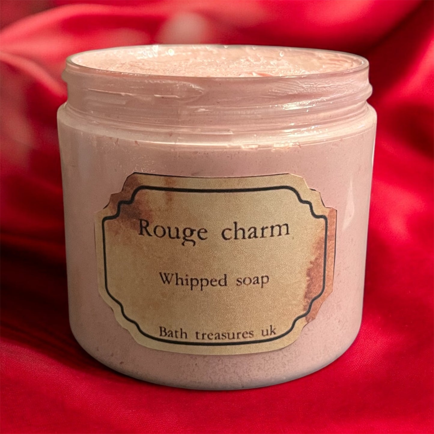 Rouge charm whipped soap 💫
