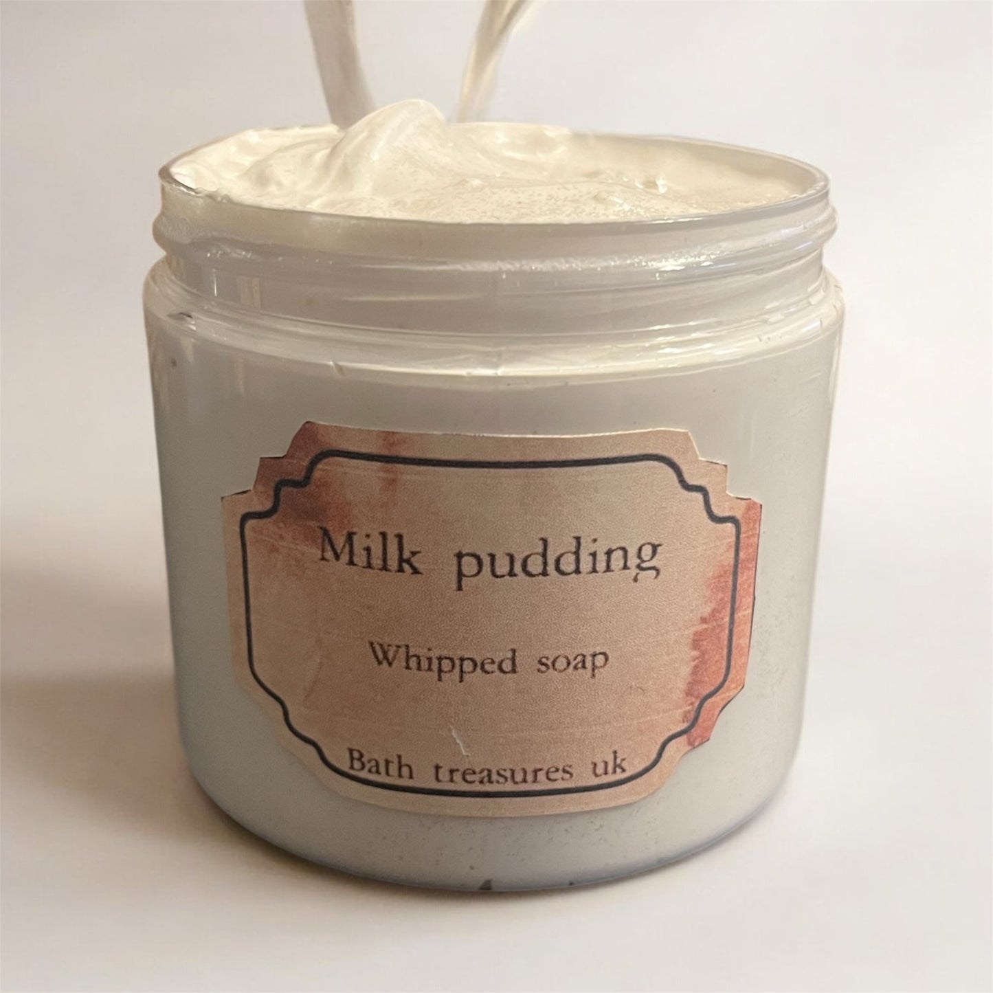 Milk pudding whipped soap 💫