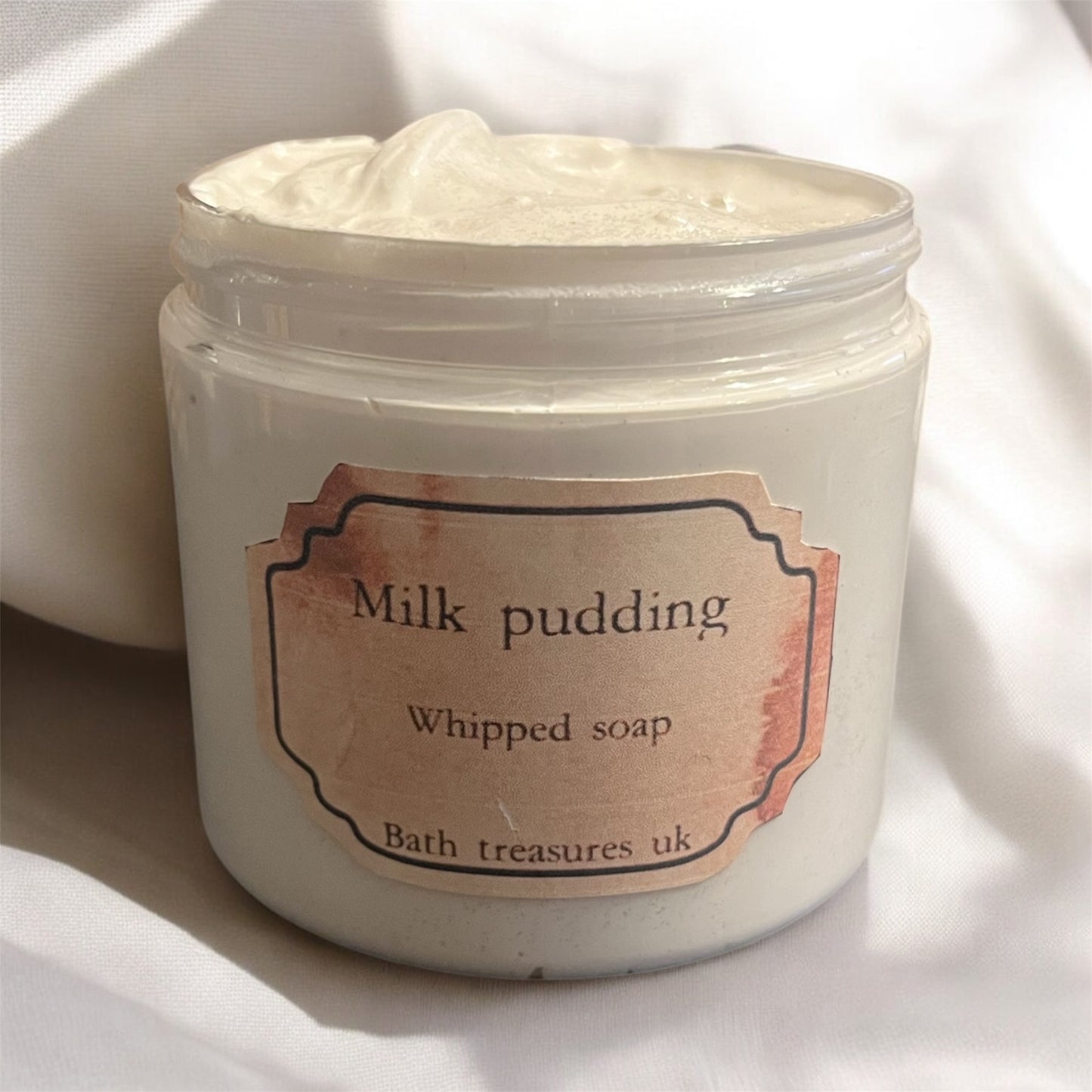 Milk pudding whipped soap 💫