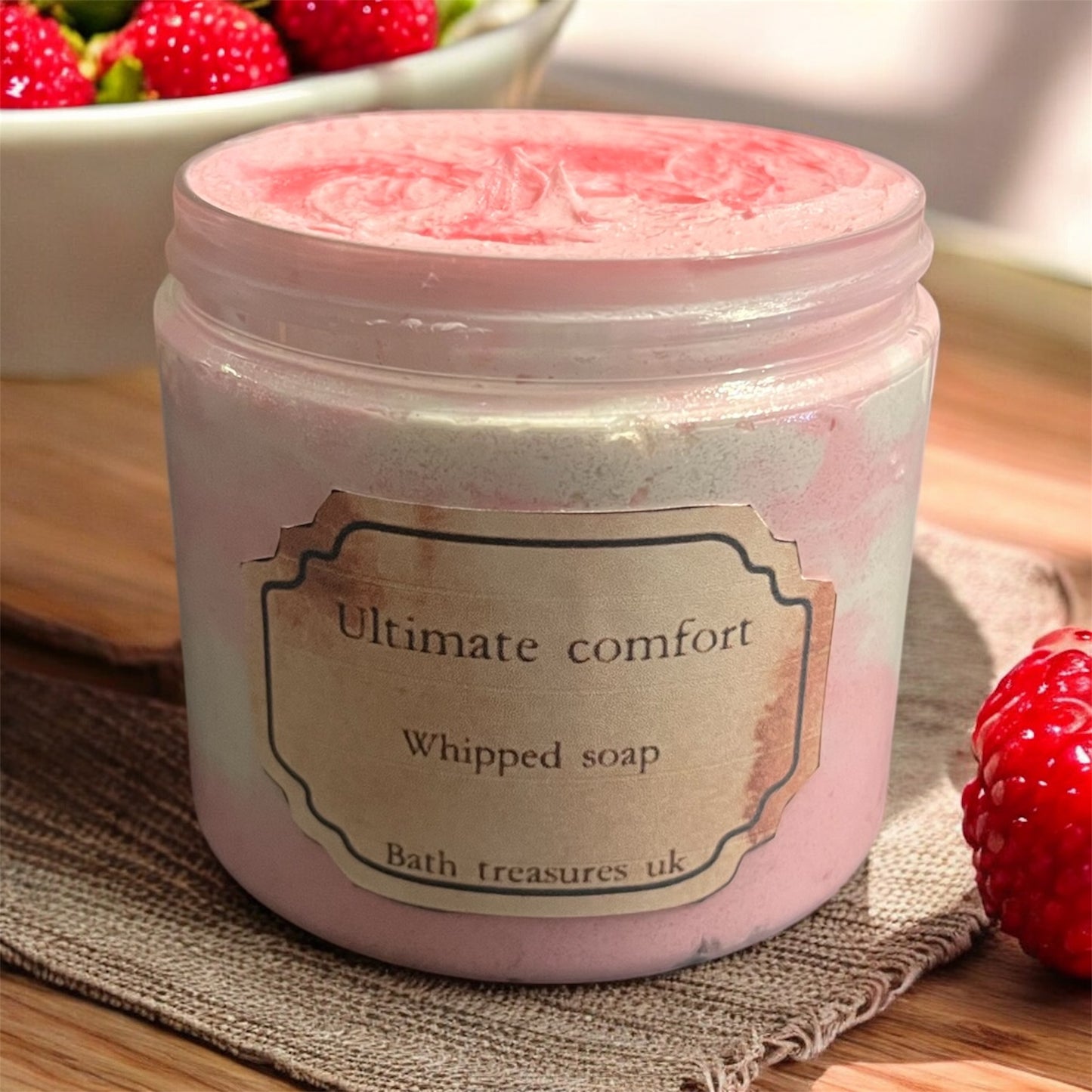 Ultimate comfort whipped soap 💫