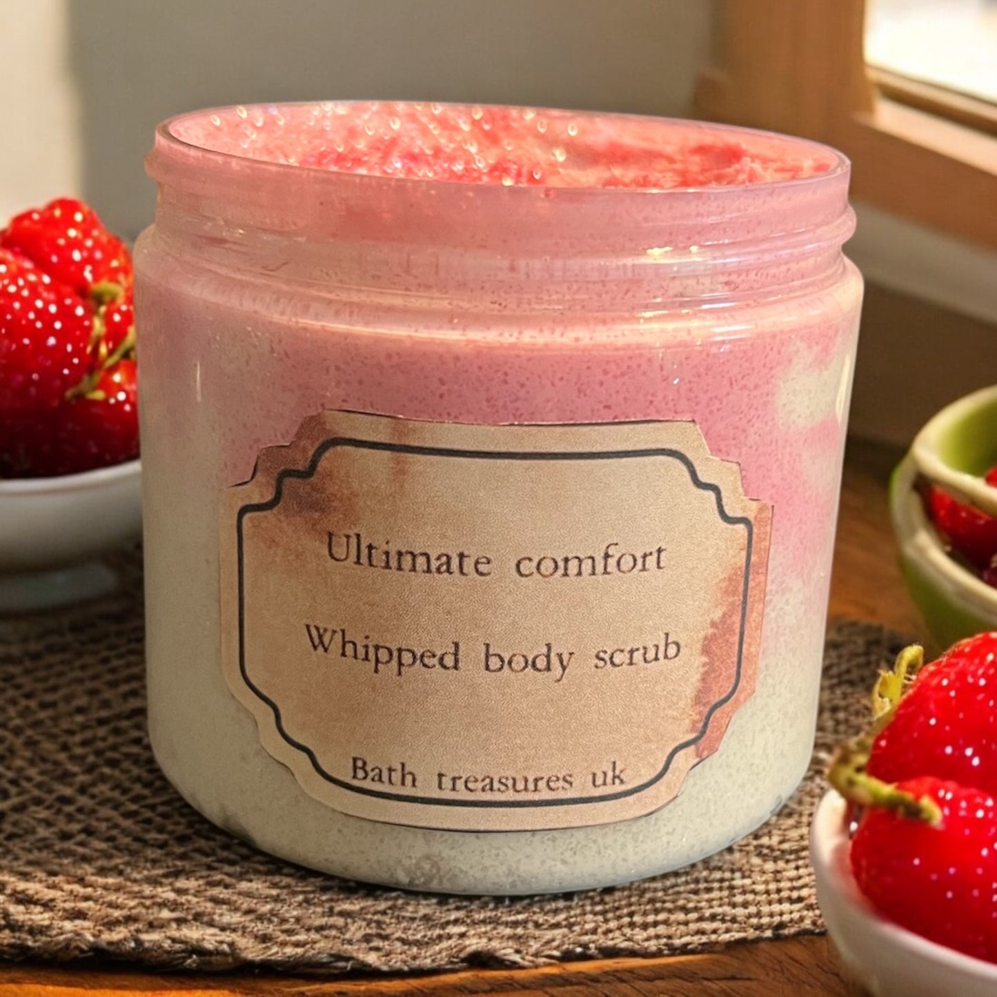 Ultimate comfort whipped body scrub 💫