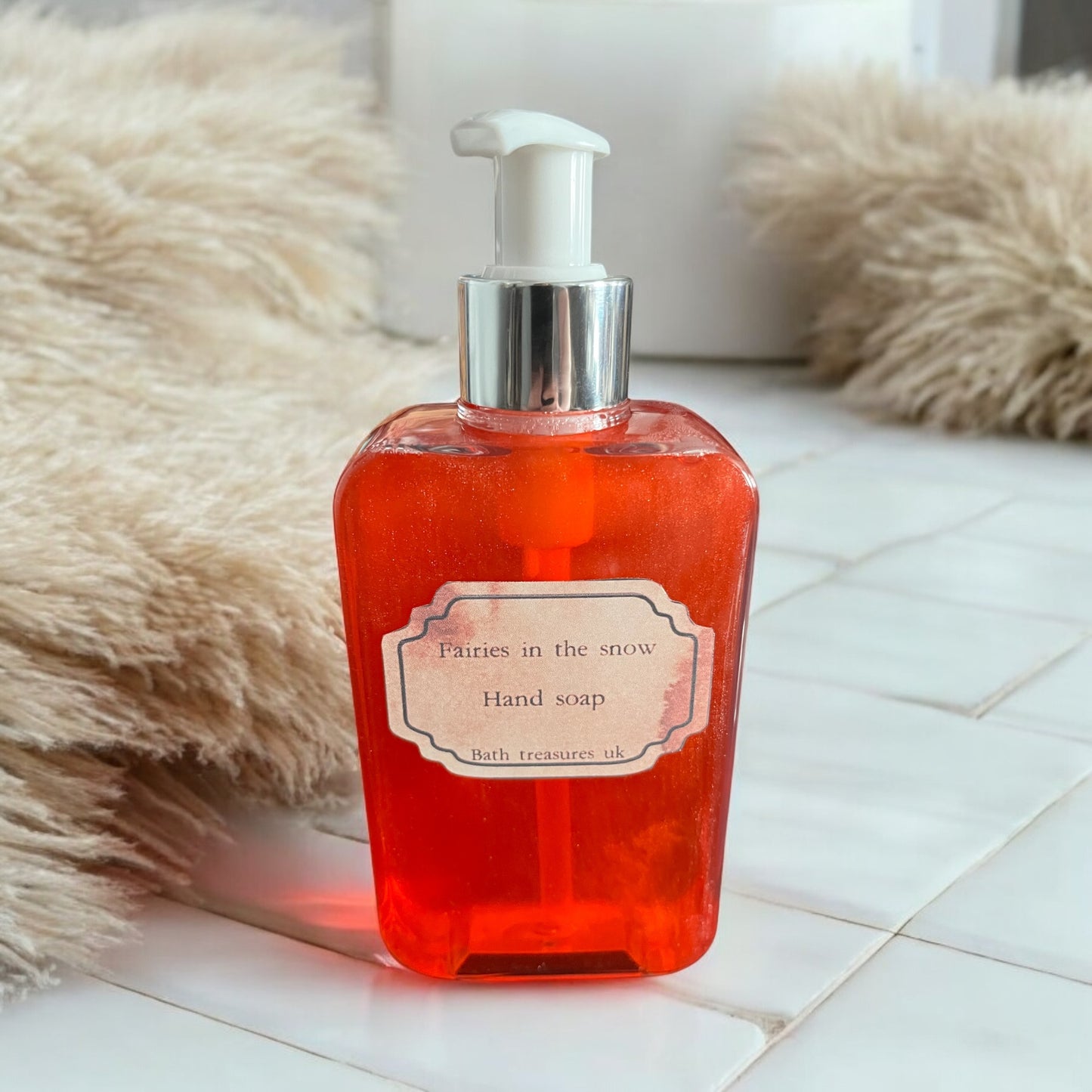 Fairies in the snow hand soap 💫