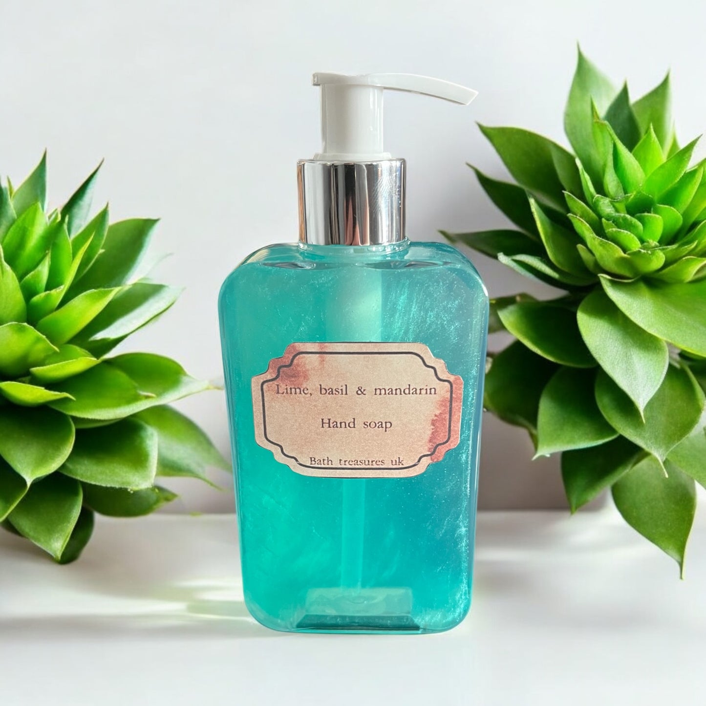 Lime, basil & mandarin hand soap 💫