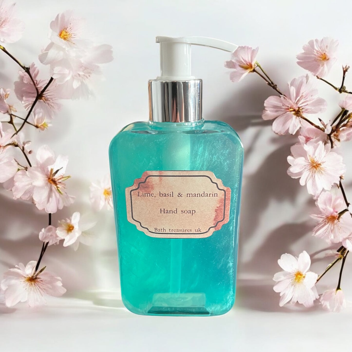 Lime, basil & mandarin hand soap 💫