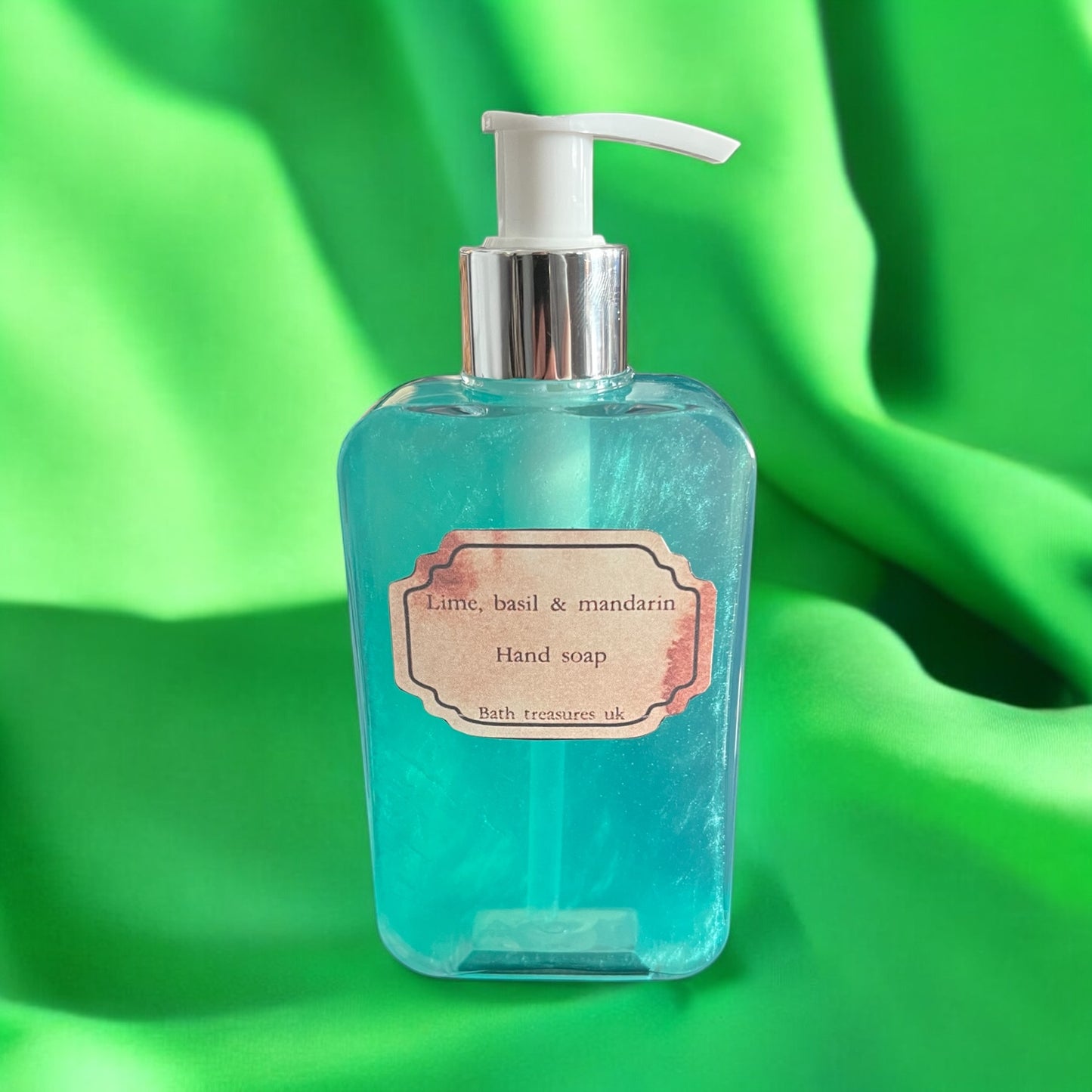 Lime, basil & mandarin hand soap 💫
