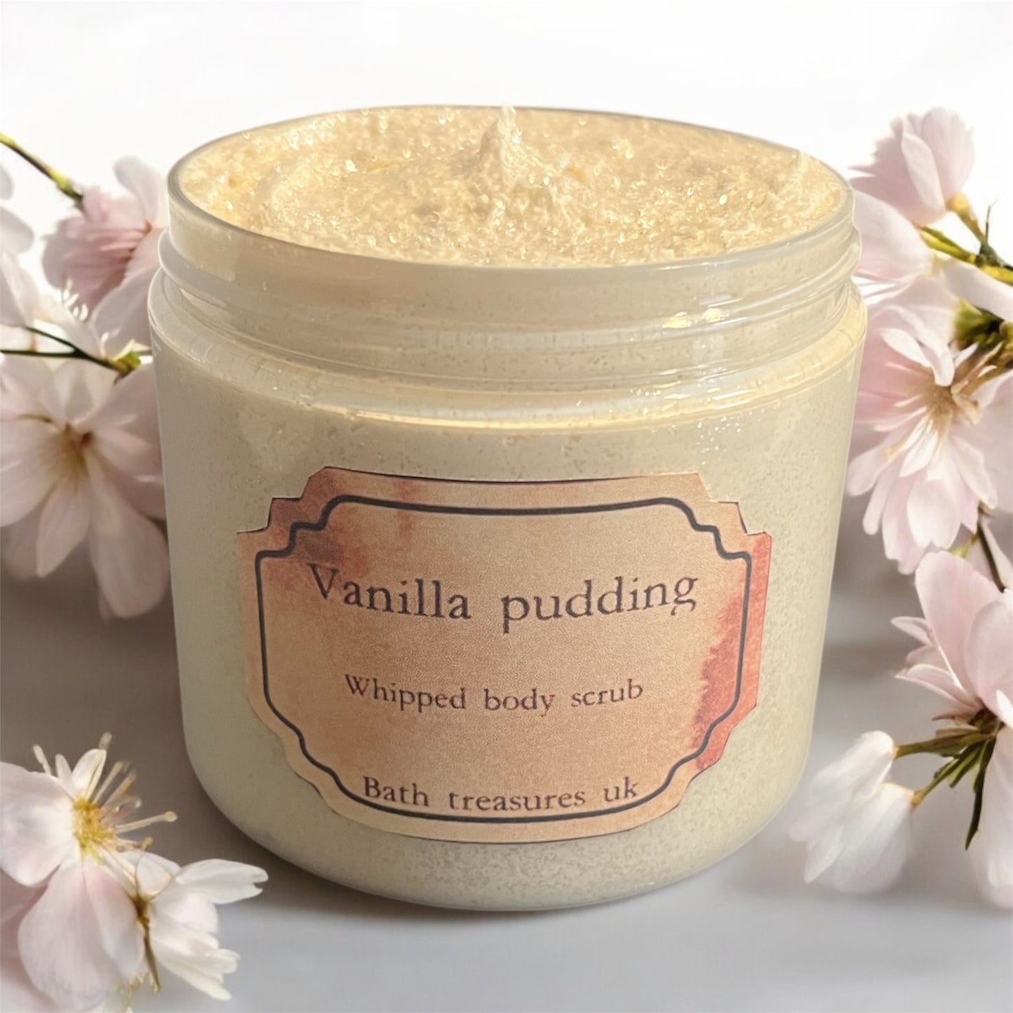 Vanilla pudding whipped body scrub 💫