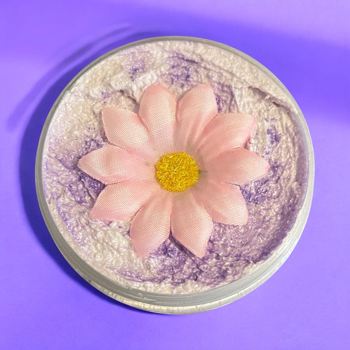Drenched in purple whipped body scrub 💫