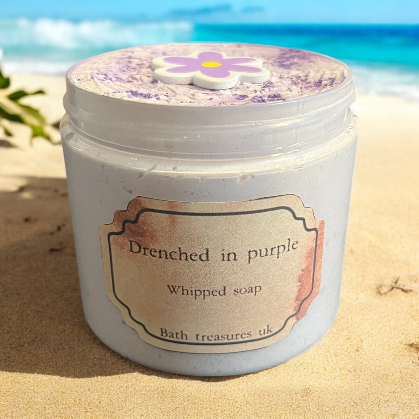 Drenched in purple whipped soap 💫