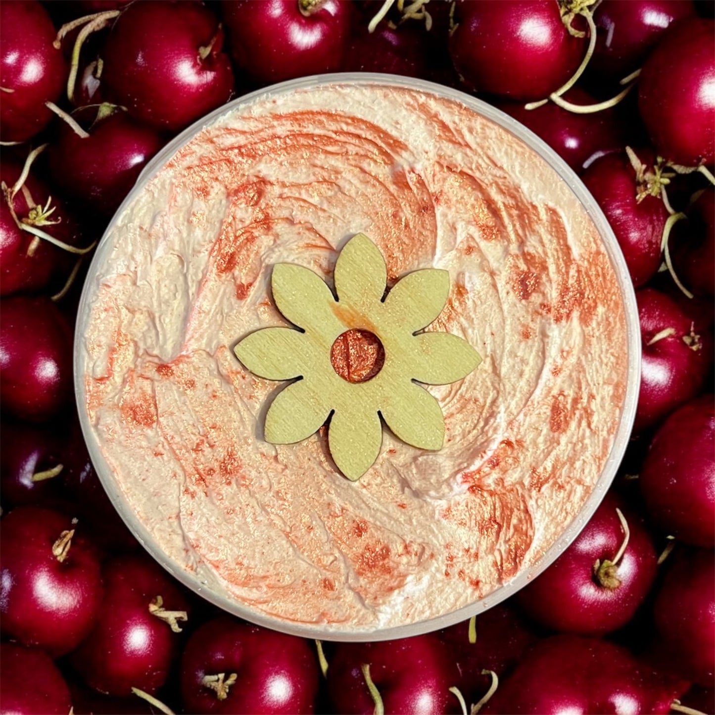 Sweet Cherry & Marshmallow whipped soap 💫