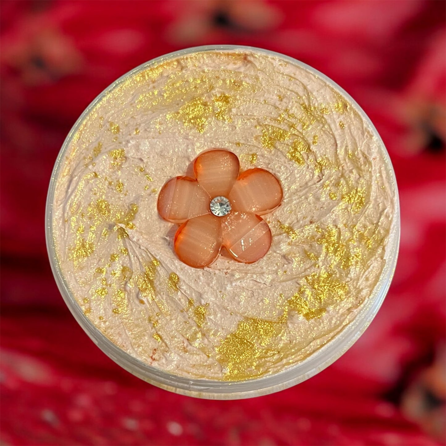 Black pomegranate whipped soap 💫