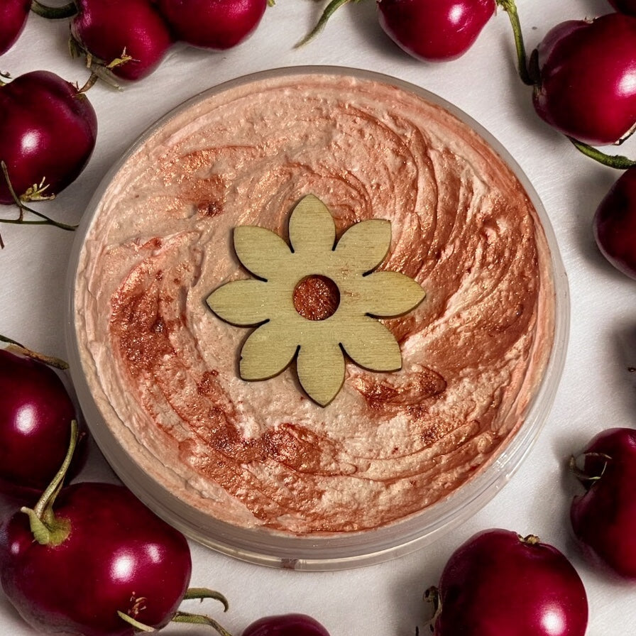 Sweet Cherry & Marshmallow whipped soap 💫