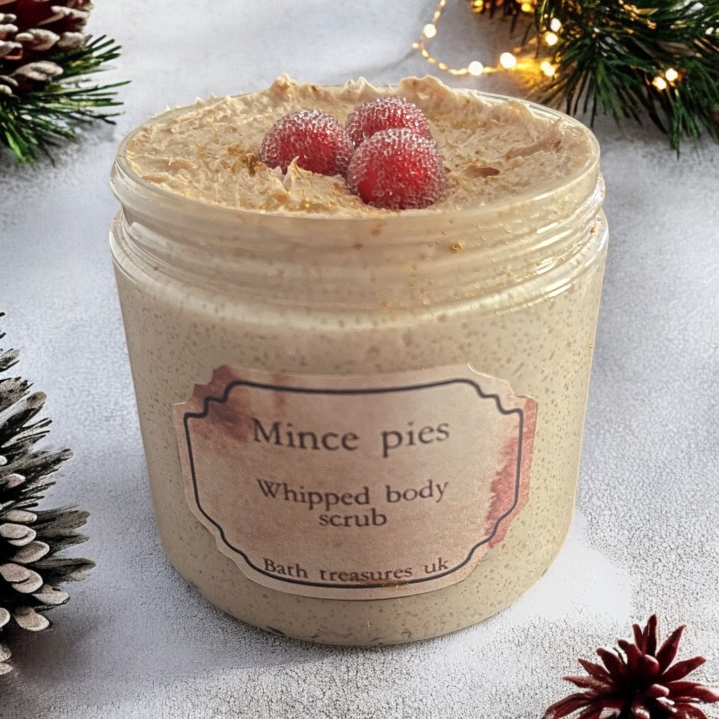 Mince pies whipped body scrub 💫