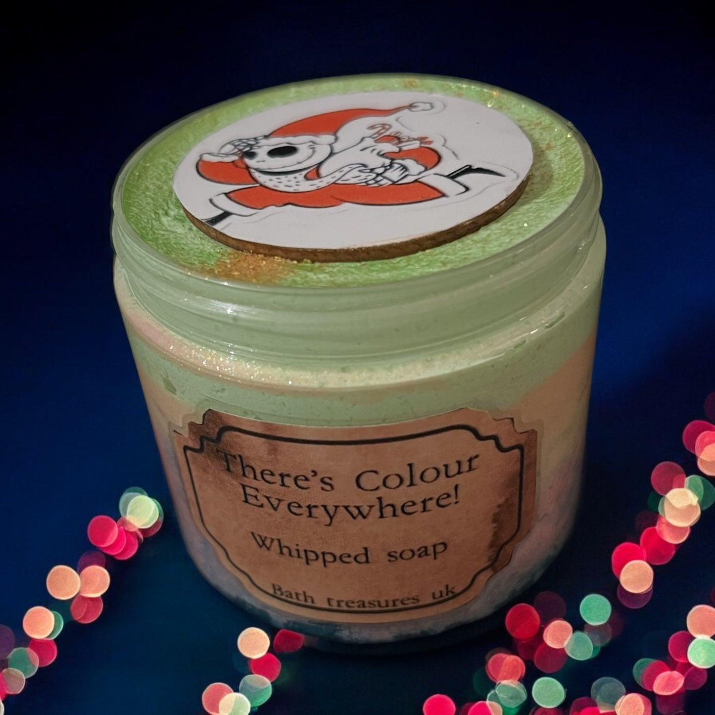 There’s colour everywhere whipped soap 💫