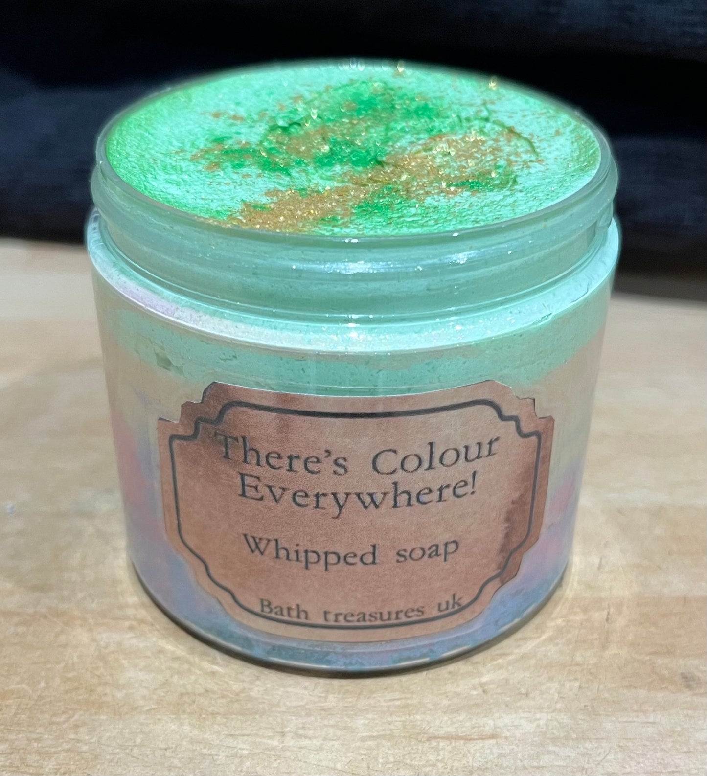 There’s colour everywhere whipped soap 💫