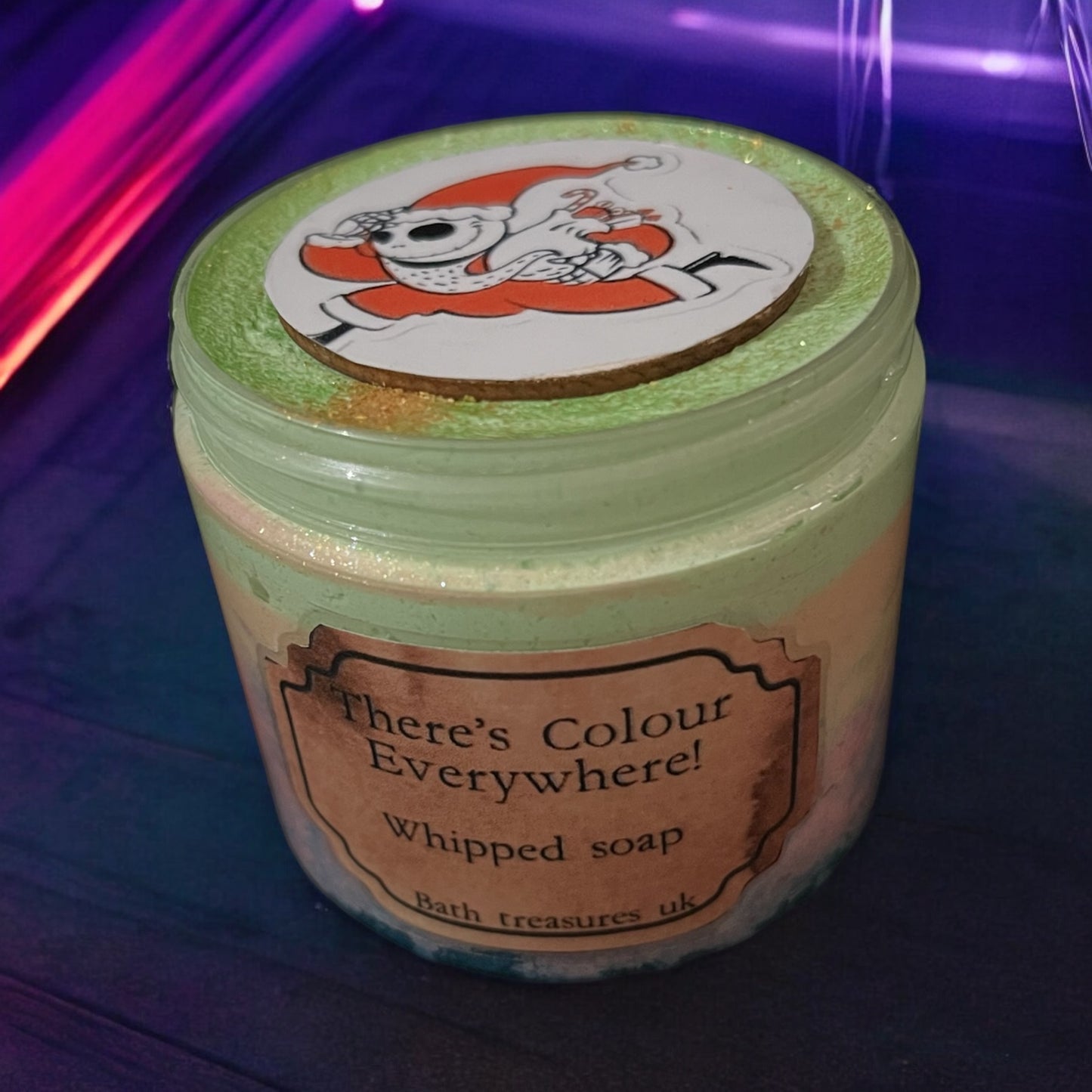 There’s colour everywhere whipped soap 💫