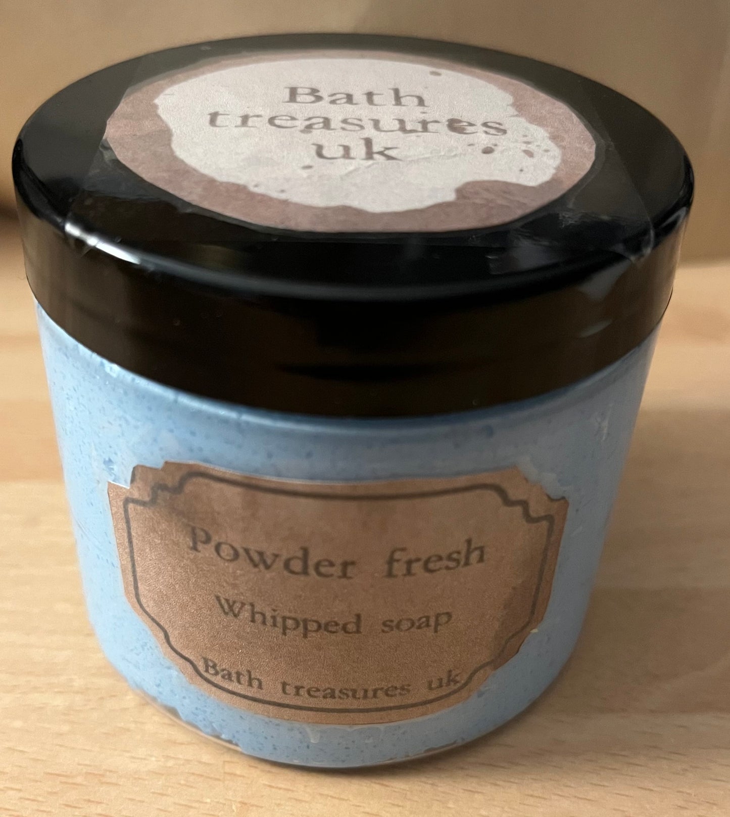 Powder fresh whipped soap 💫