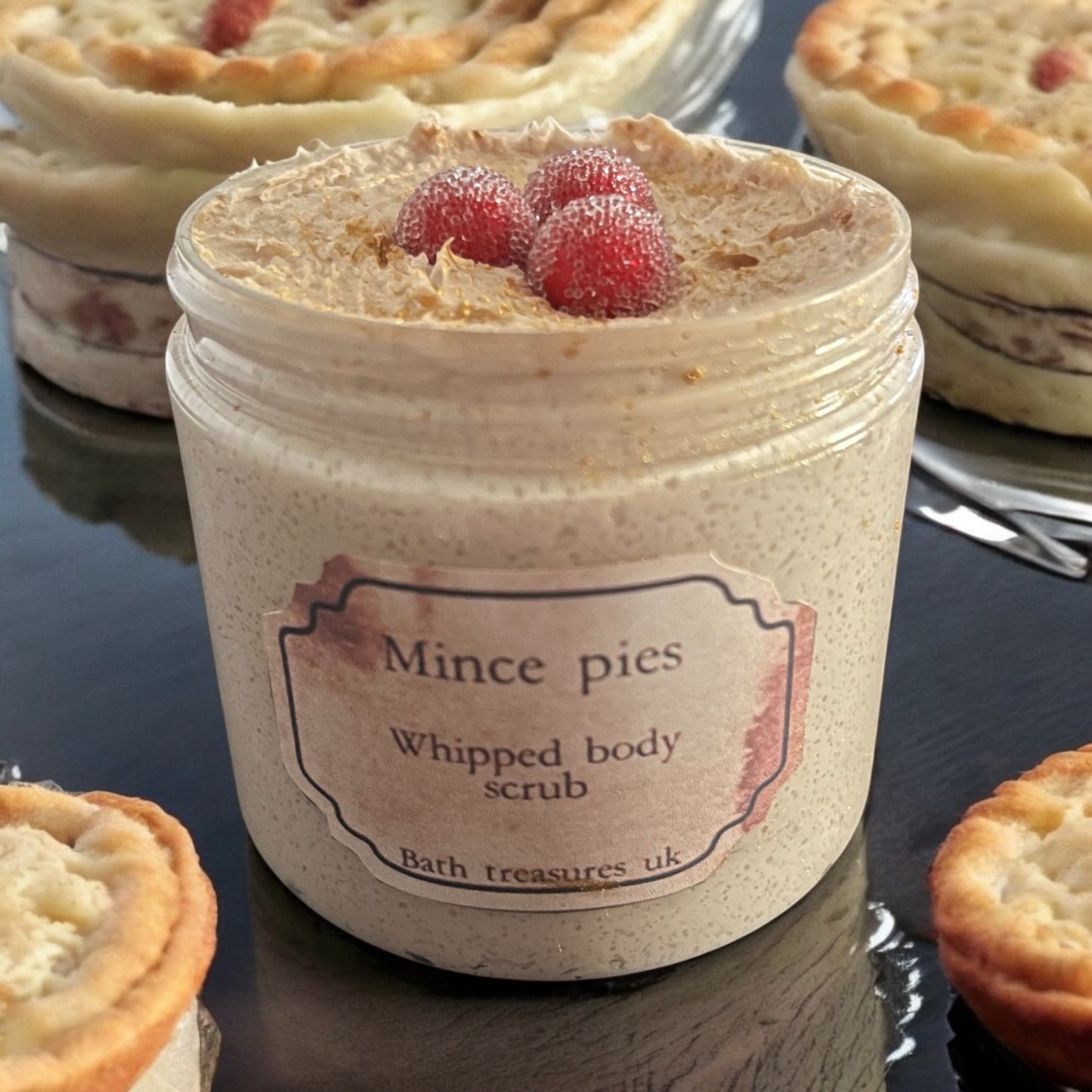 Mince pies whipped body scrub 💫