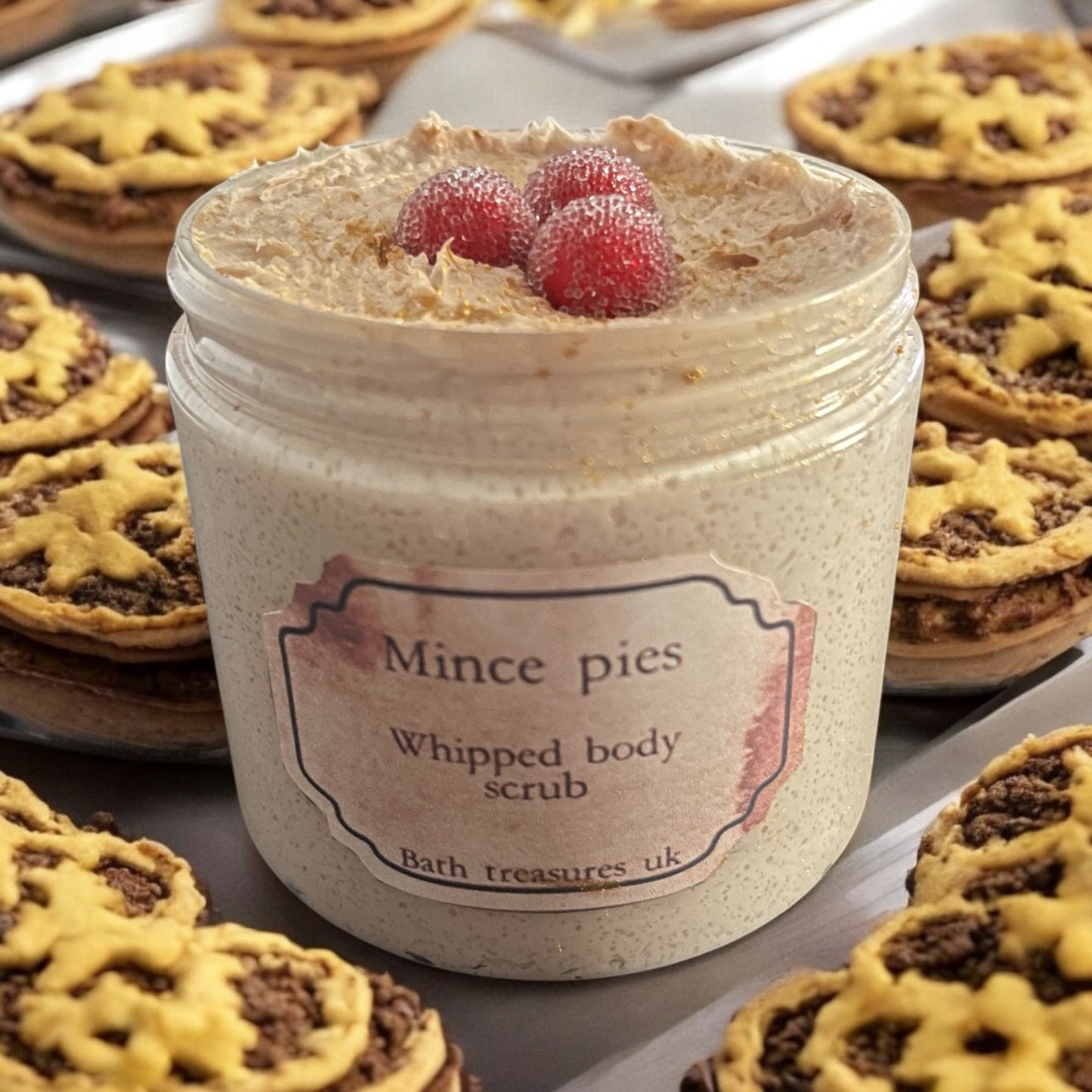 Mince pies whipped body scrub 💫