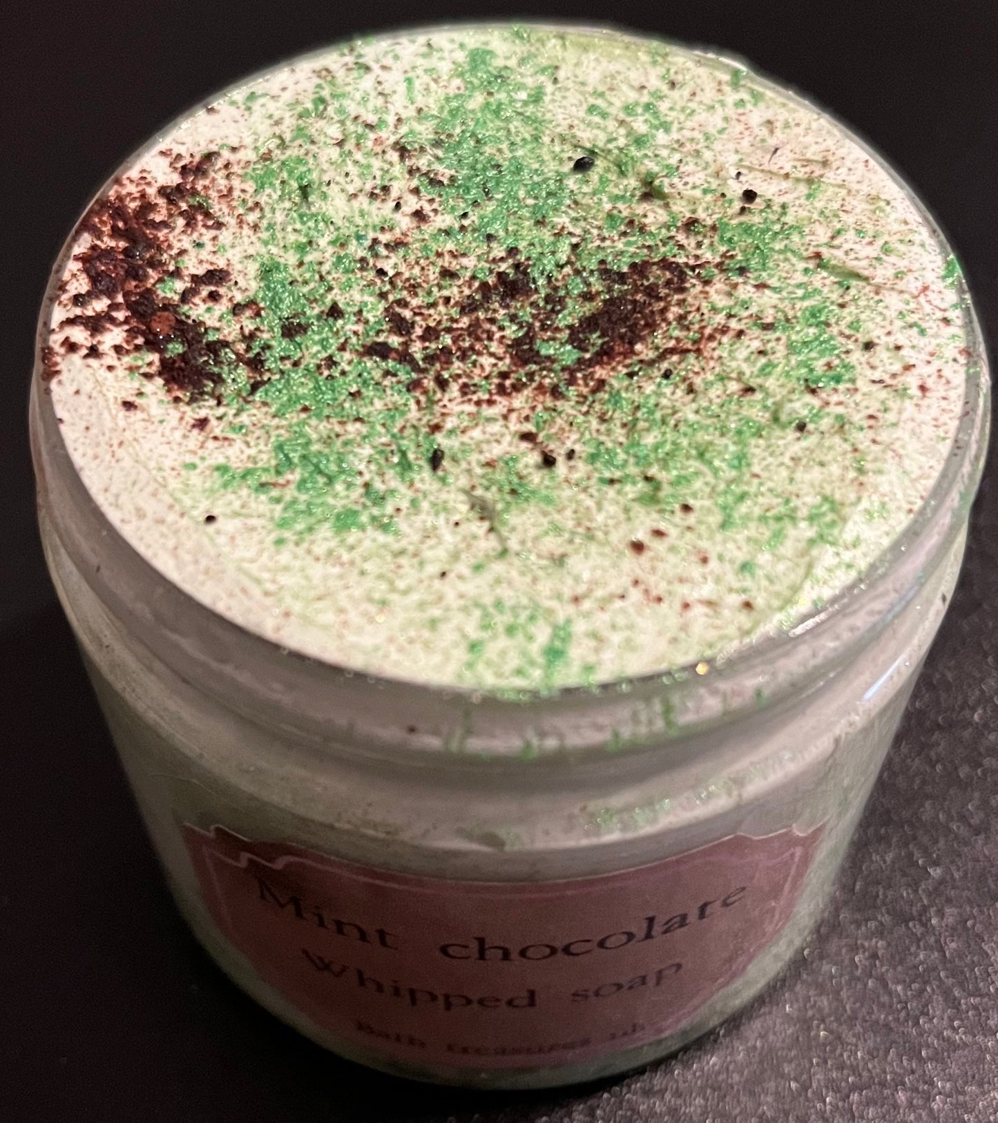 Mint chocolate whipped soap 💫