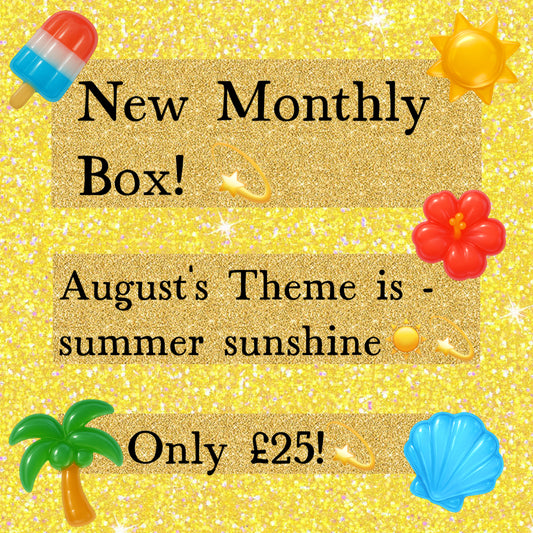 August Monthly Box - Summer Sunshine! ☀️💫