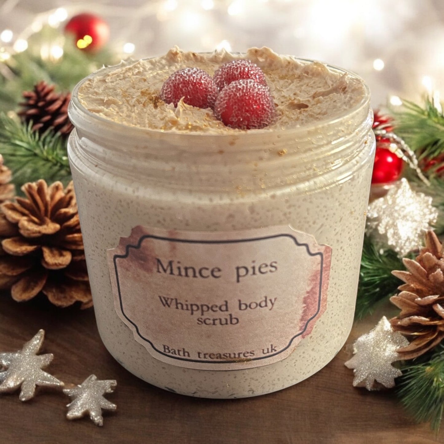 Mince pies whipped body scrub 💫