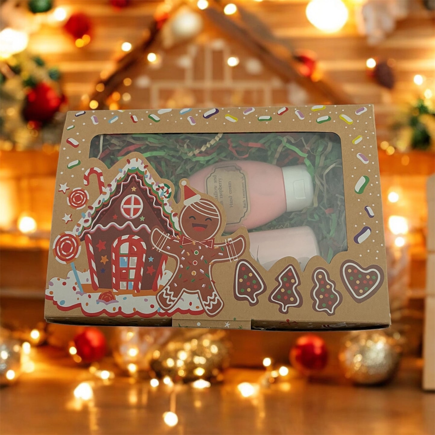 Marshmallow and raspberry gift set 💫