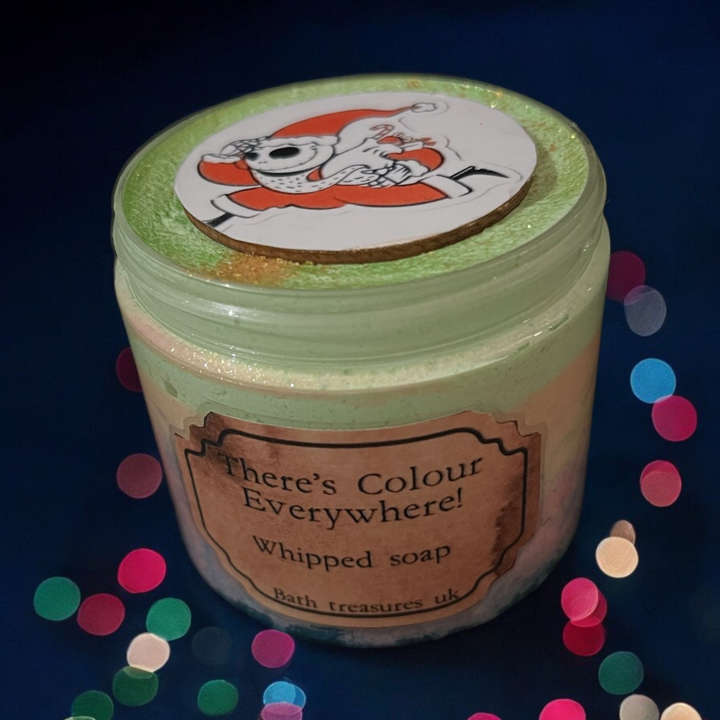 There’s colour everywhere whipped soap 💫