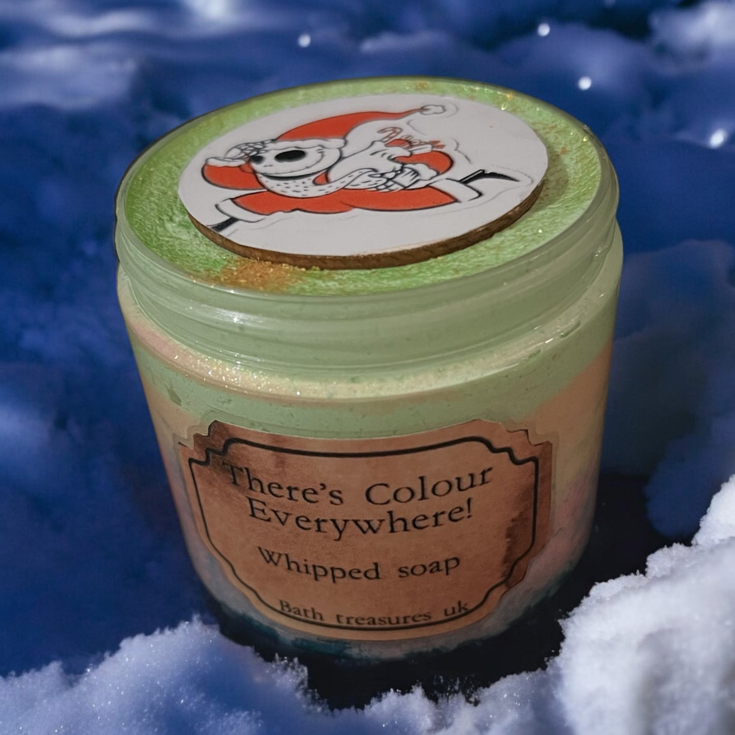 There’s colour everywhere whipped soap 💫