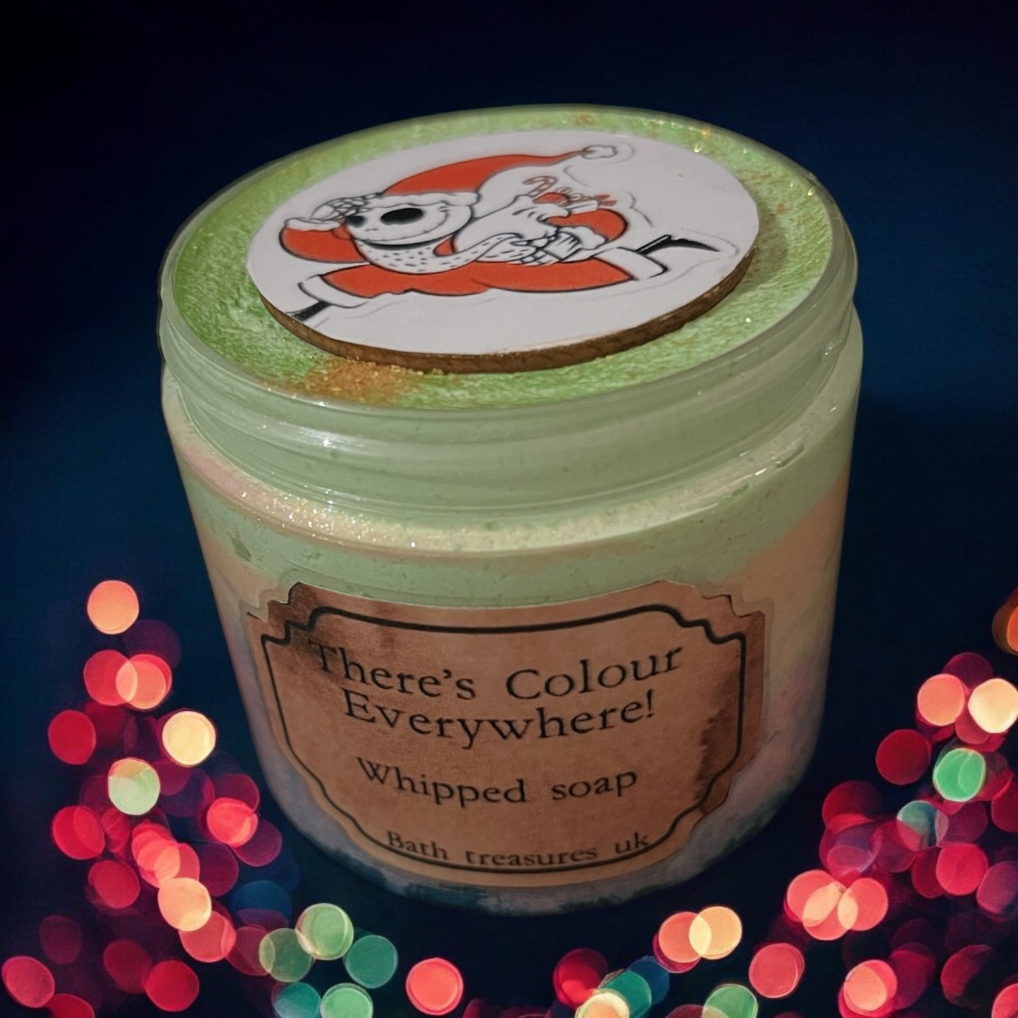 There’s colour everywhere whipped soap 💫