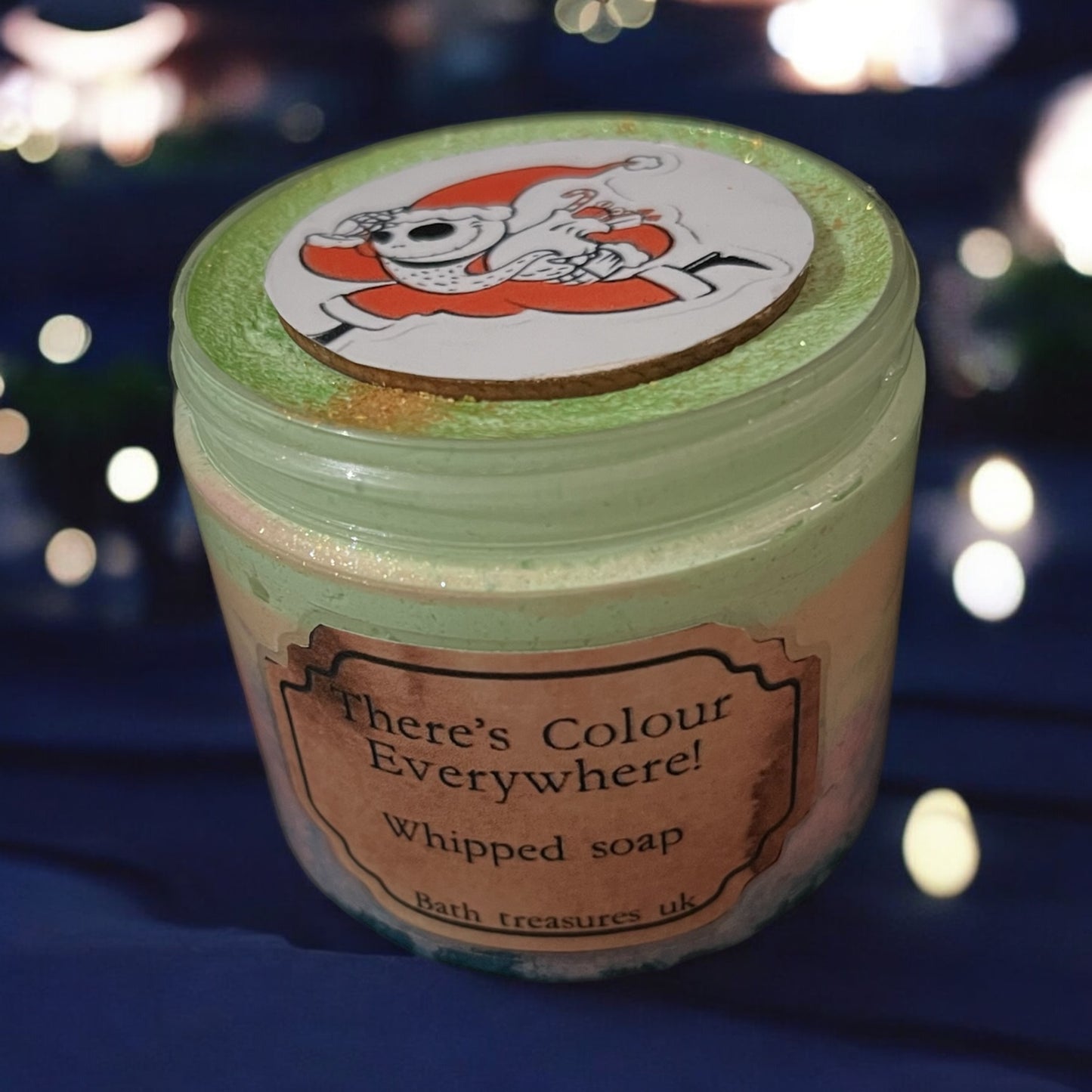 There’s colour everywhere whipped soap 💫