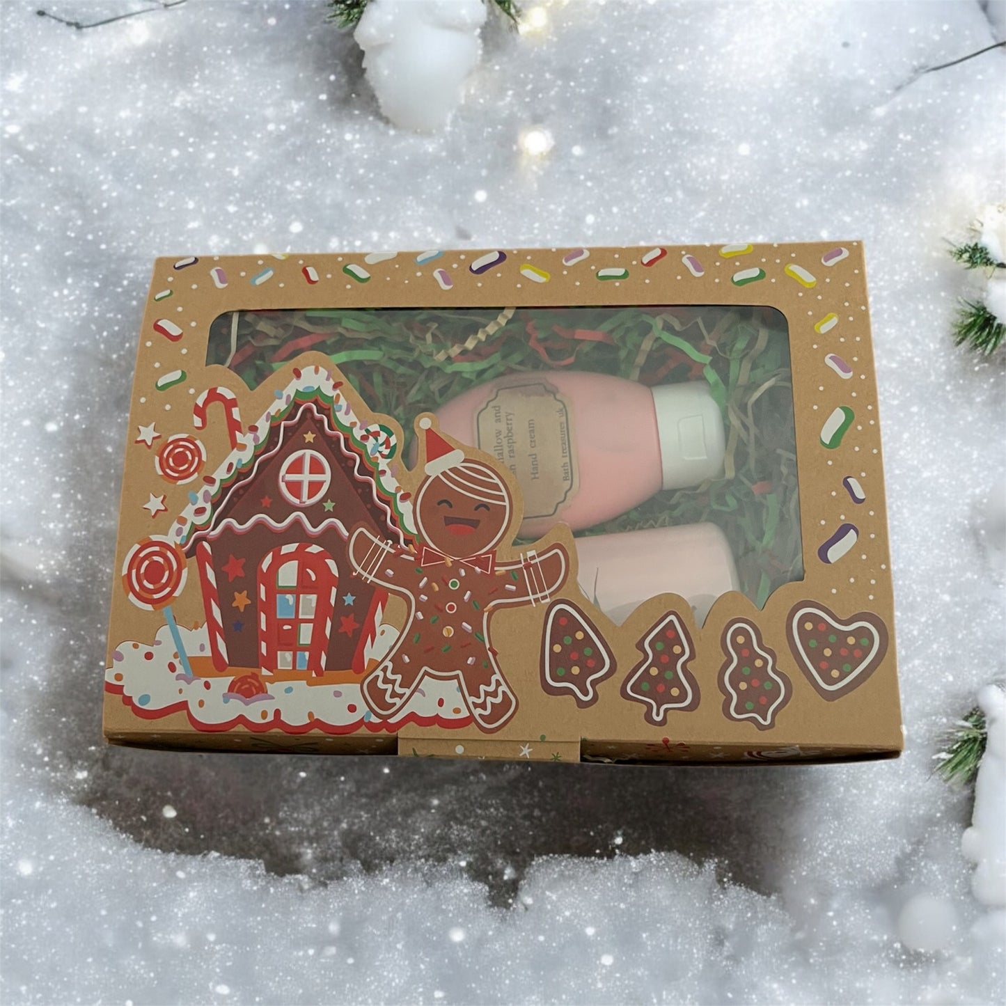 Marshmallow and raspberry gift set 💫