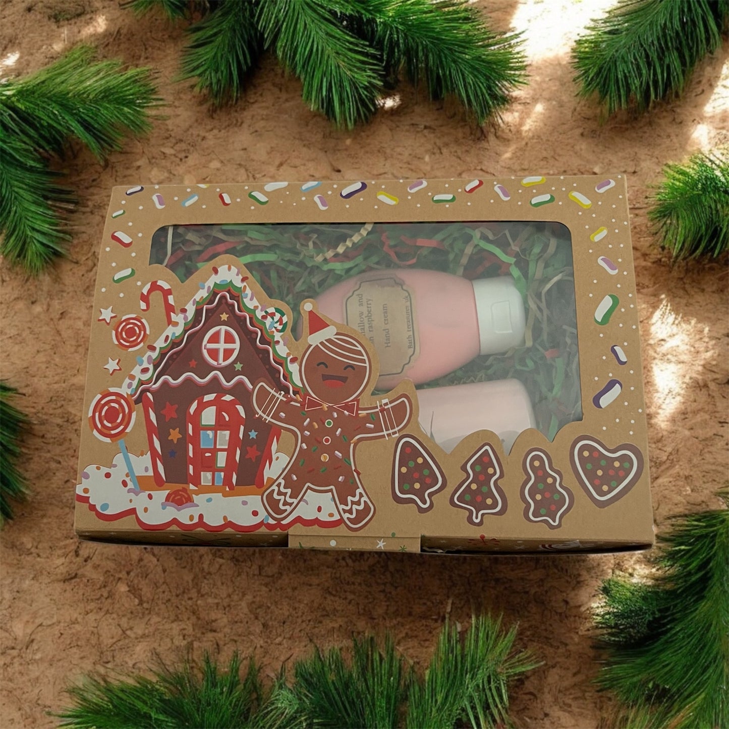 Marshmallow and raspberry gift set 💫