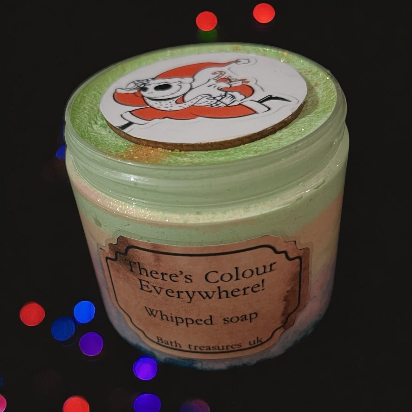 There’s colour everywhere whipped soap 💫