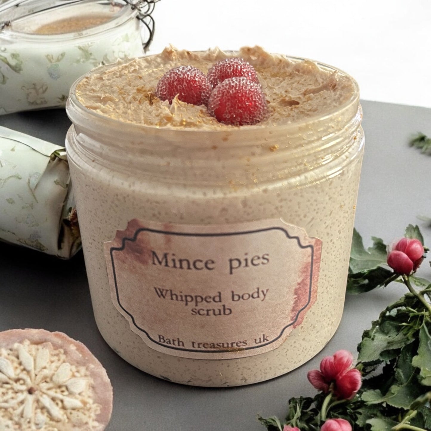 Mince pies whipped body scrub 💫