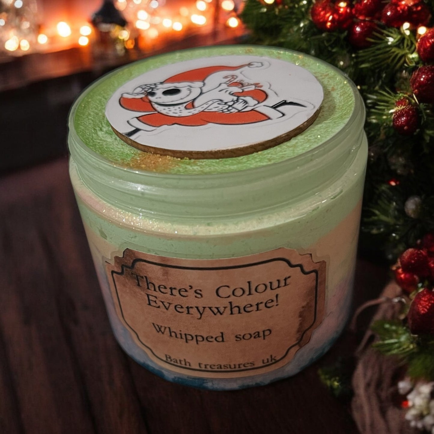 There’s colour everywhere whipped soap 💫