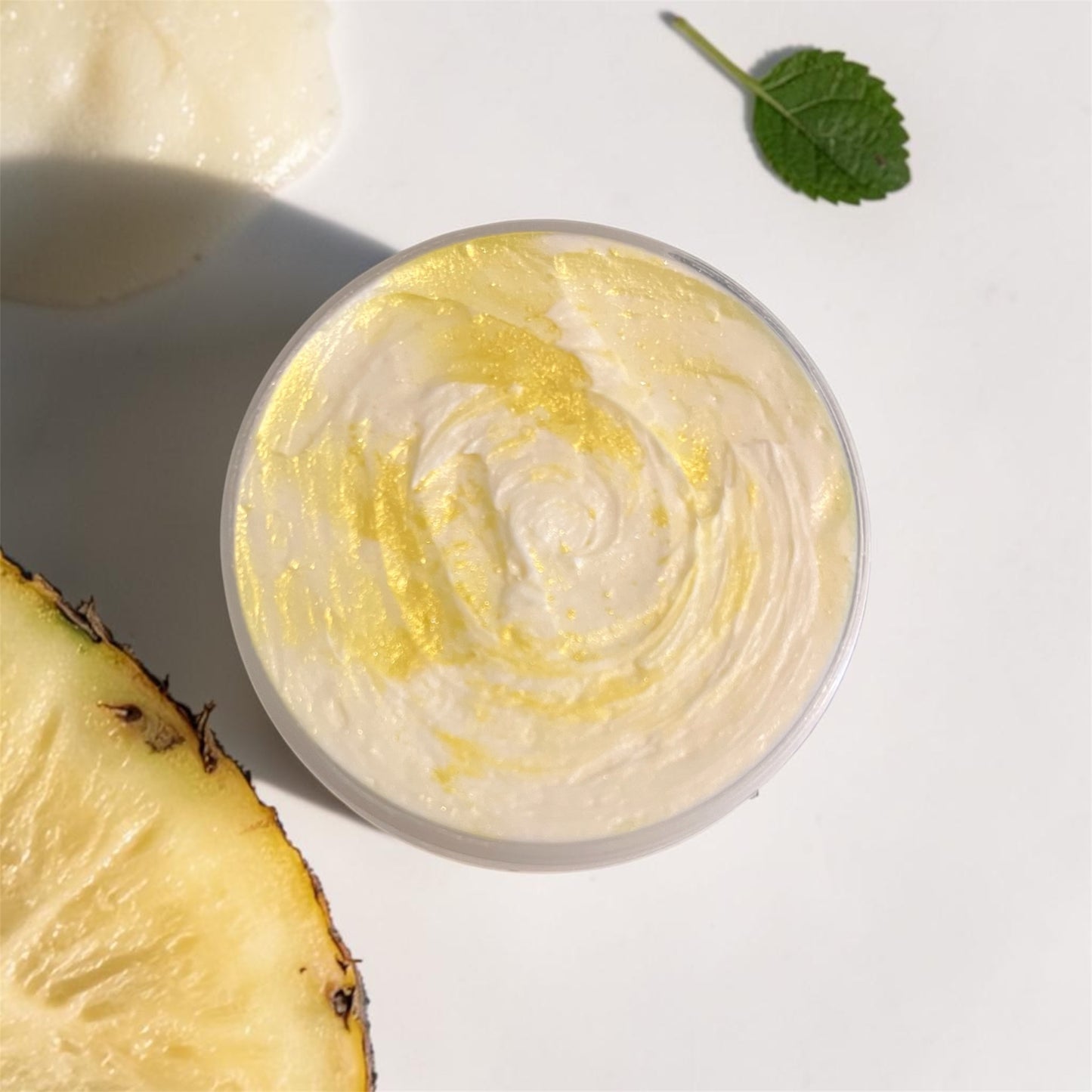 Fresh pineapple whipped soap - 100g Trial & Travel Size 💫